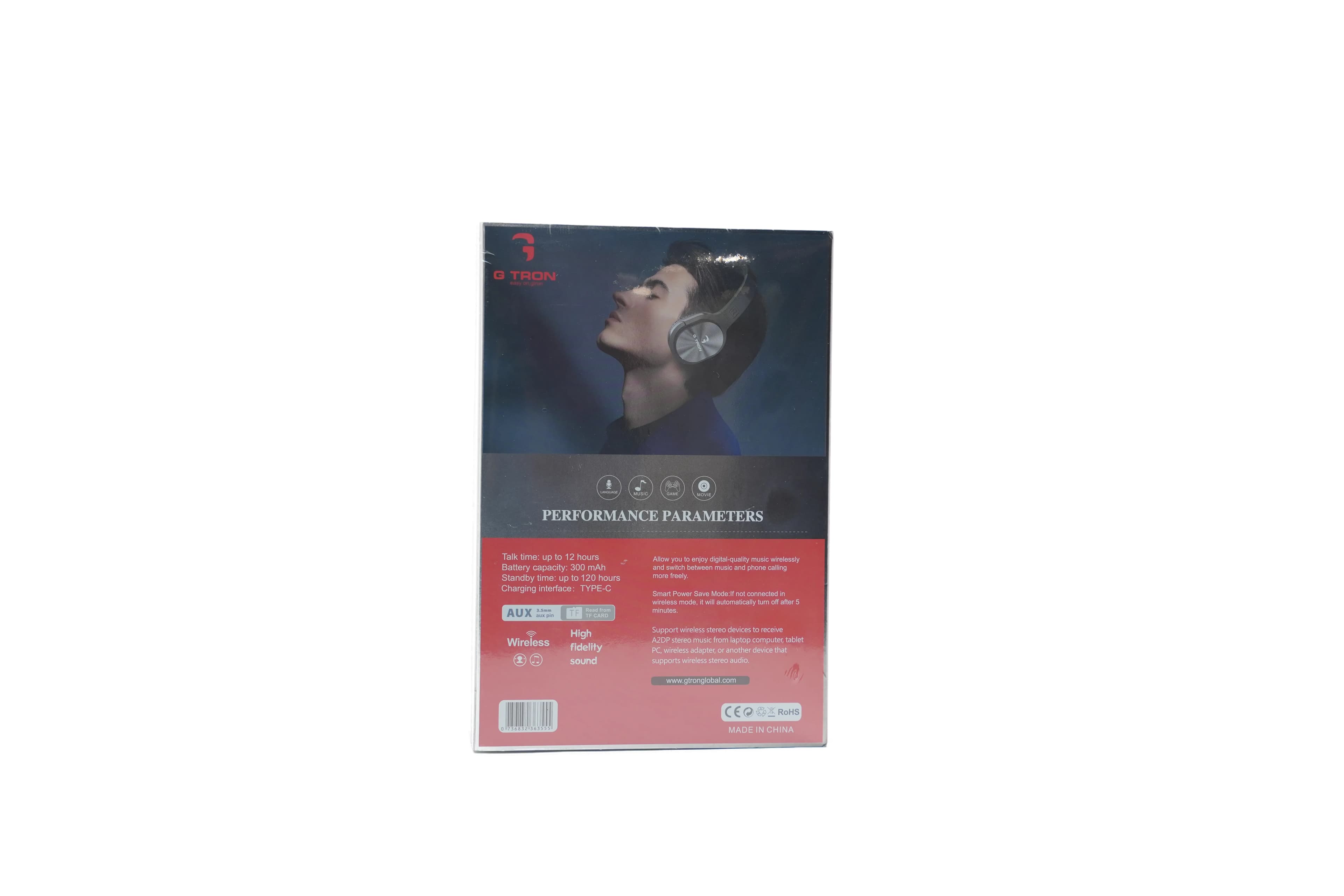 Gtron Gt-818Whp Wireless Headphone 
