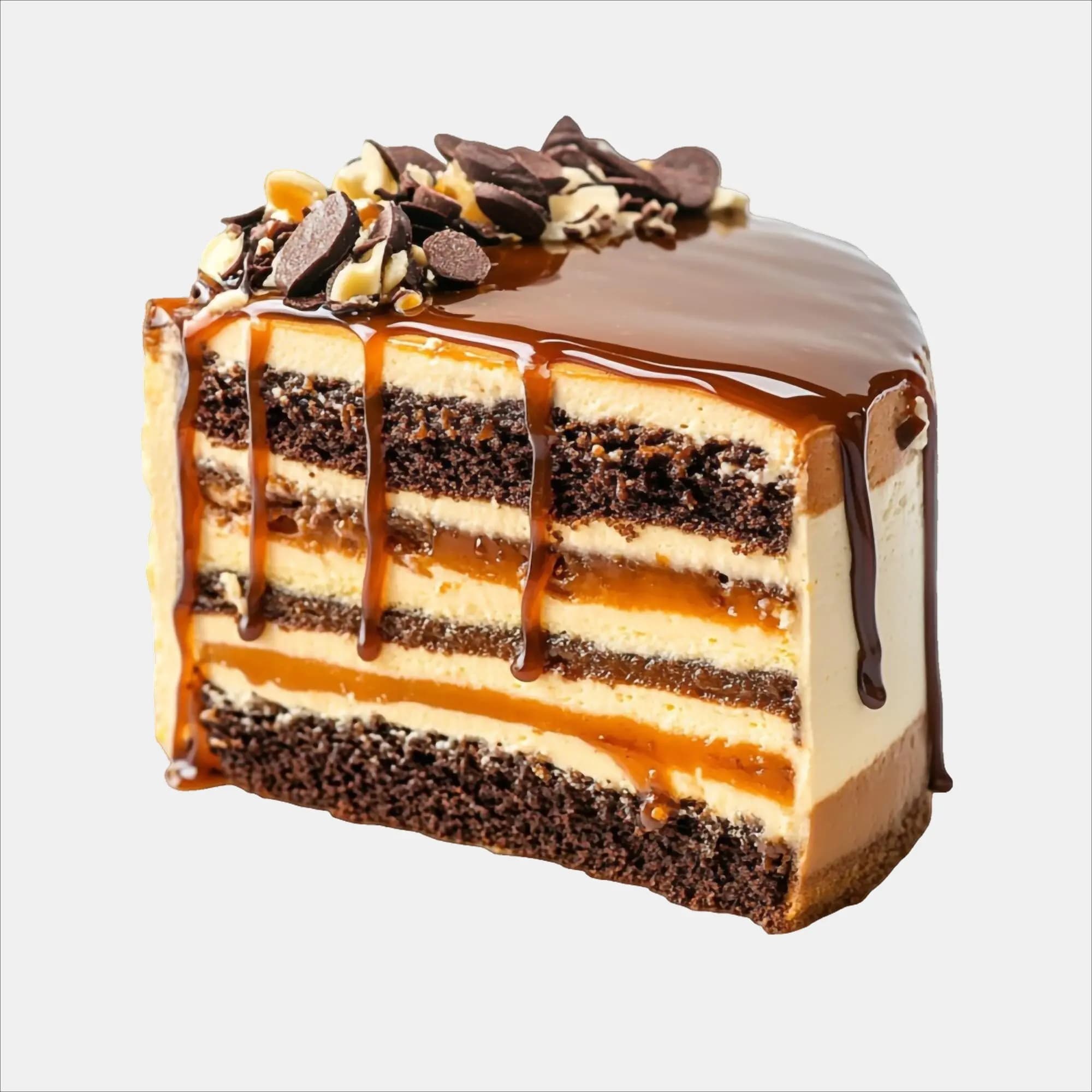 Choco-Vanila Cake Small  