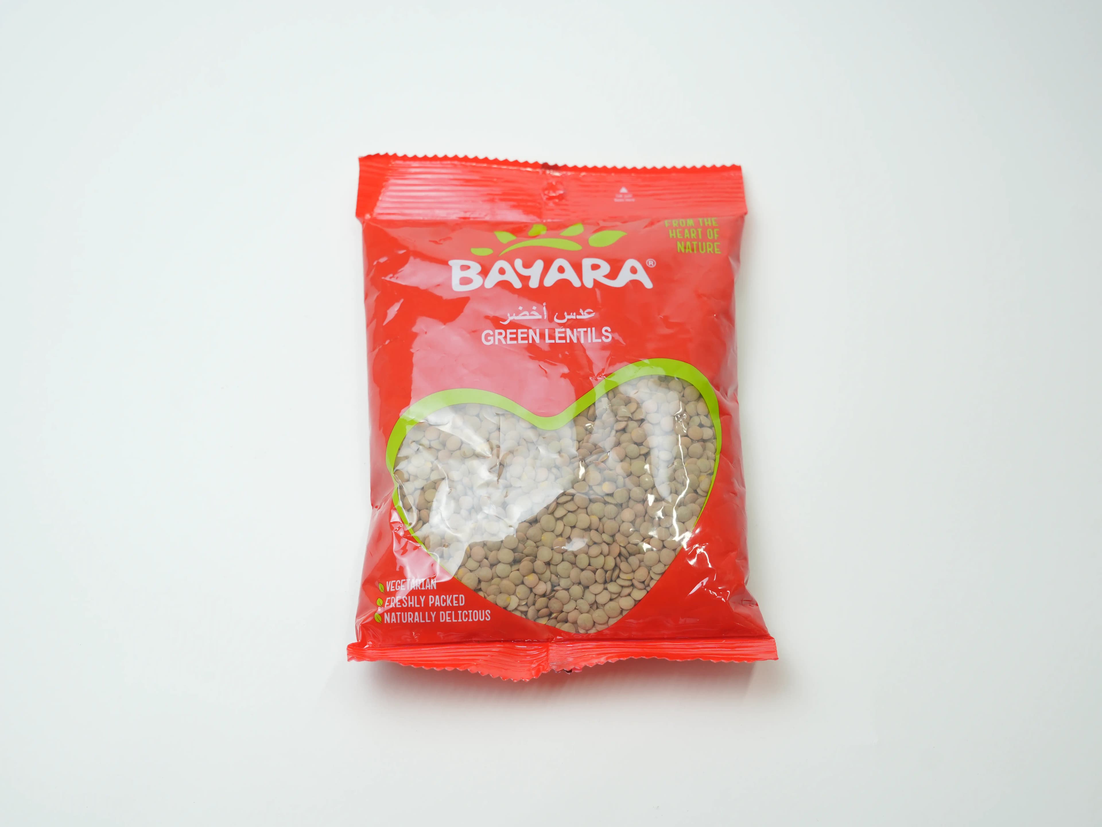 Bayara Green Lentils 400 g