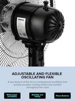 Geepas Gf-9615 Stand Fan  - image 6
