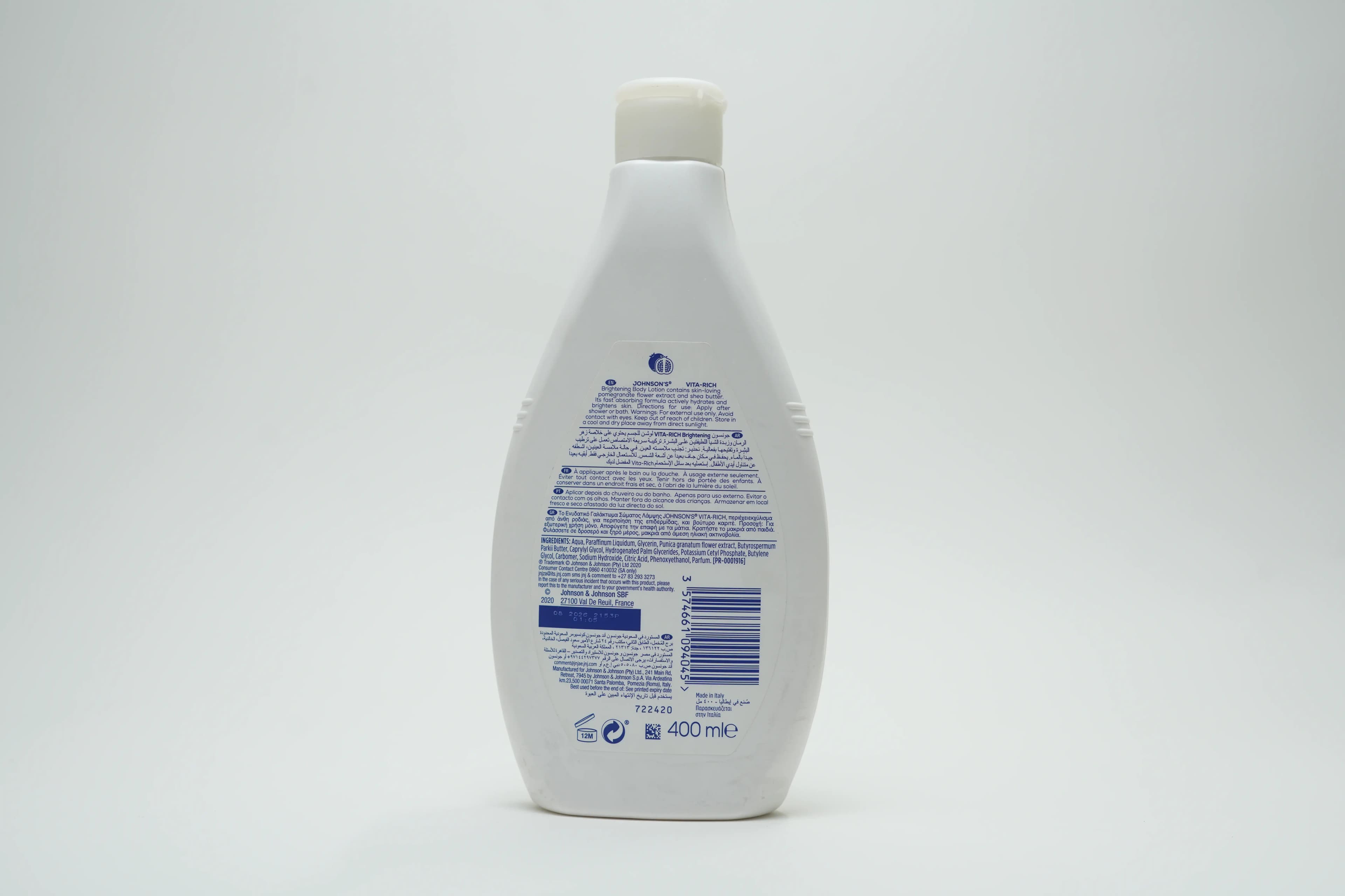 Johnson Pomegranate Body Lotion 400 ml