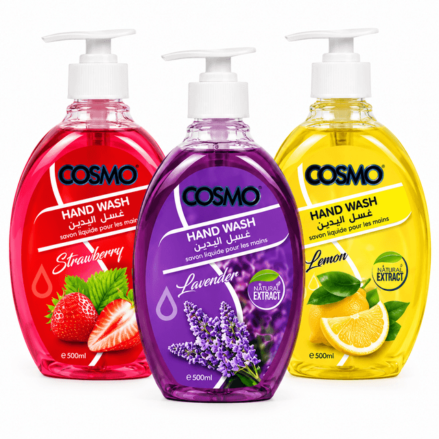 Cosmo Handwash Astd 3S*500Ml