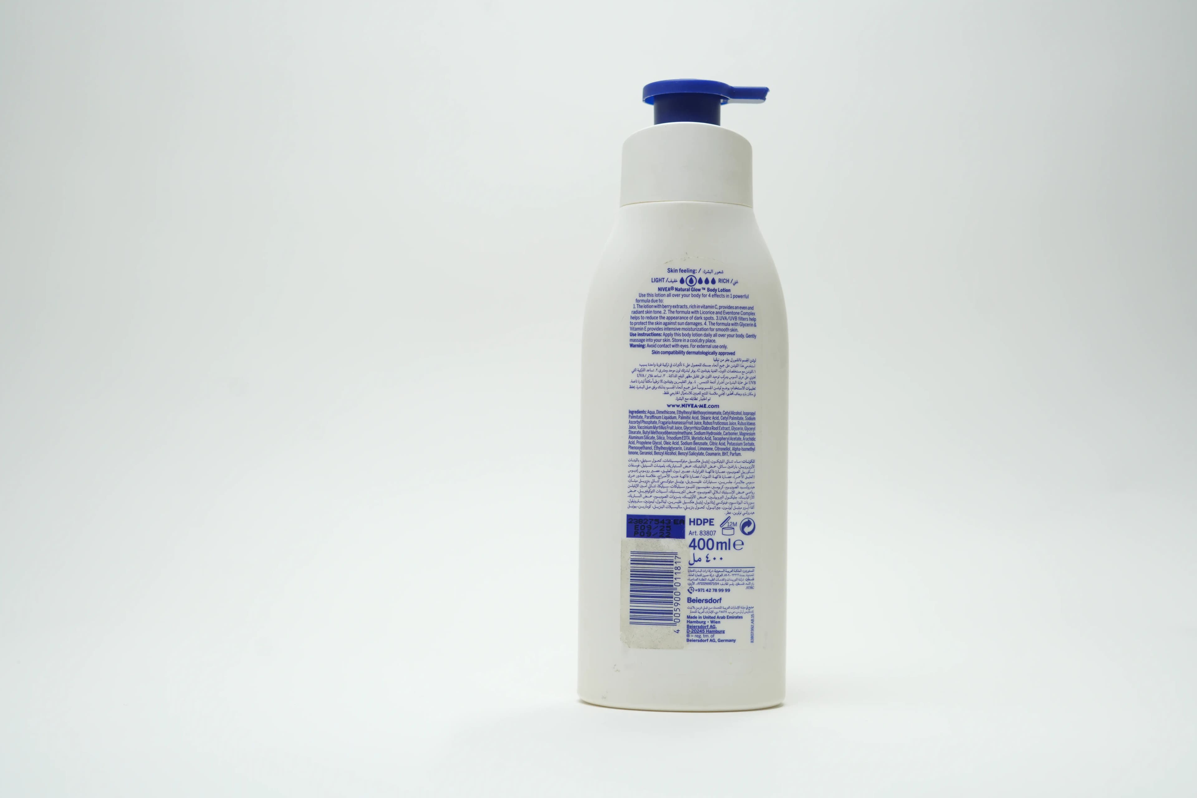 Nivea Whitening Body Lotion 400 ml