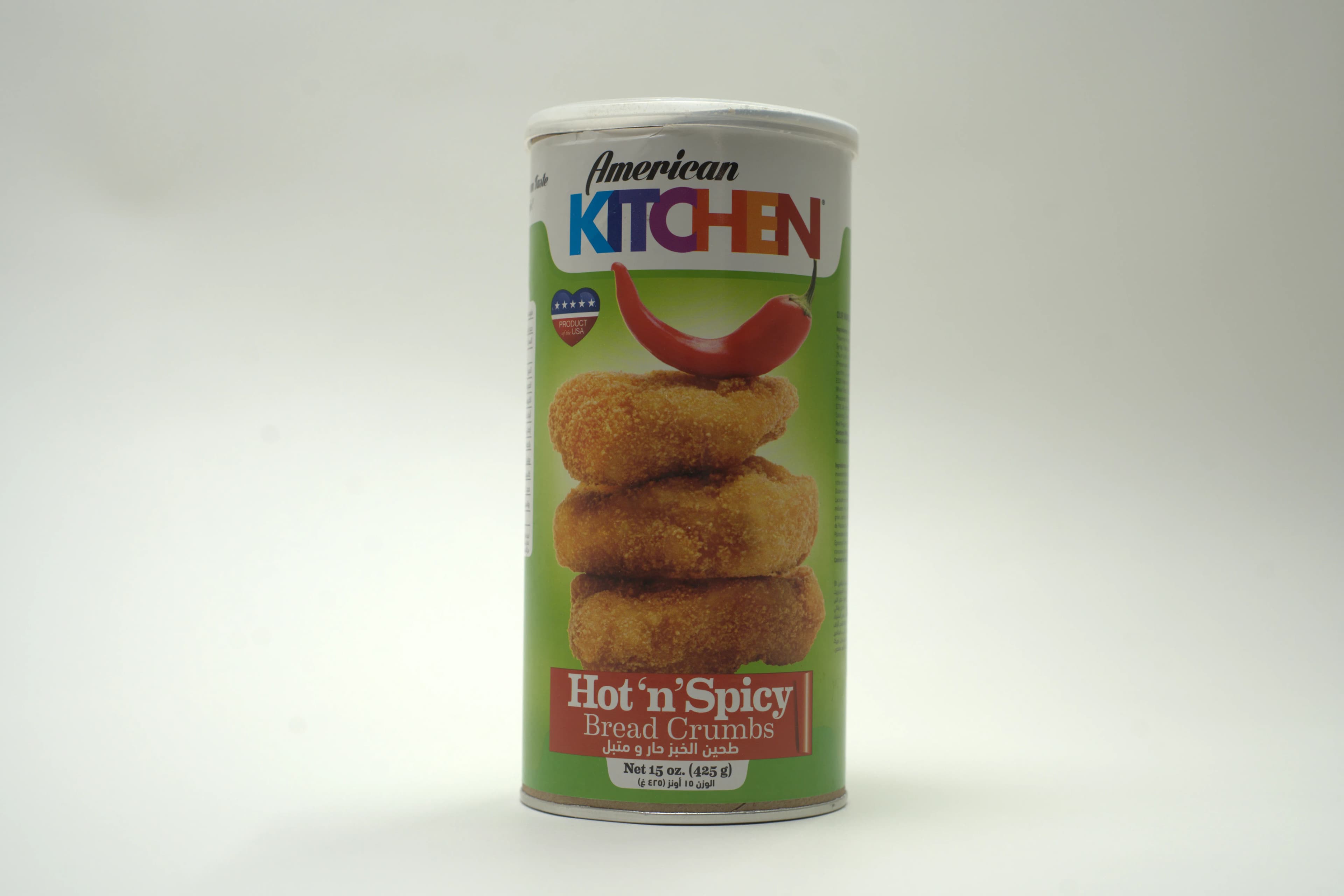 American Kitchen Hot And Spicy Bread Crumbs 15 Oz