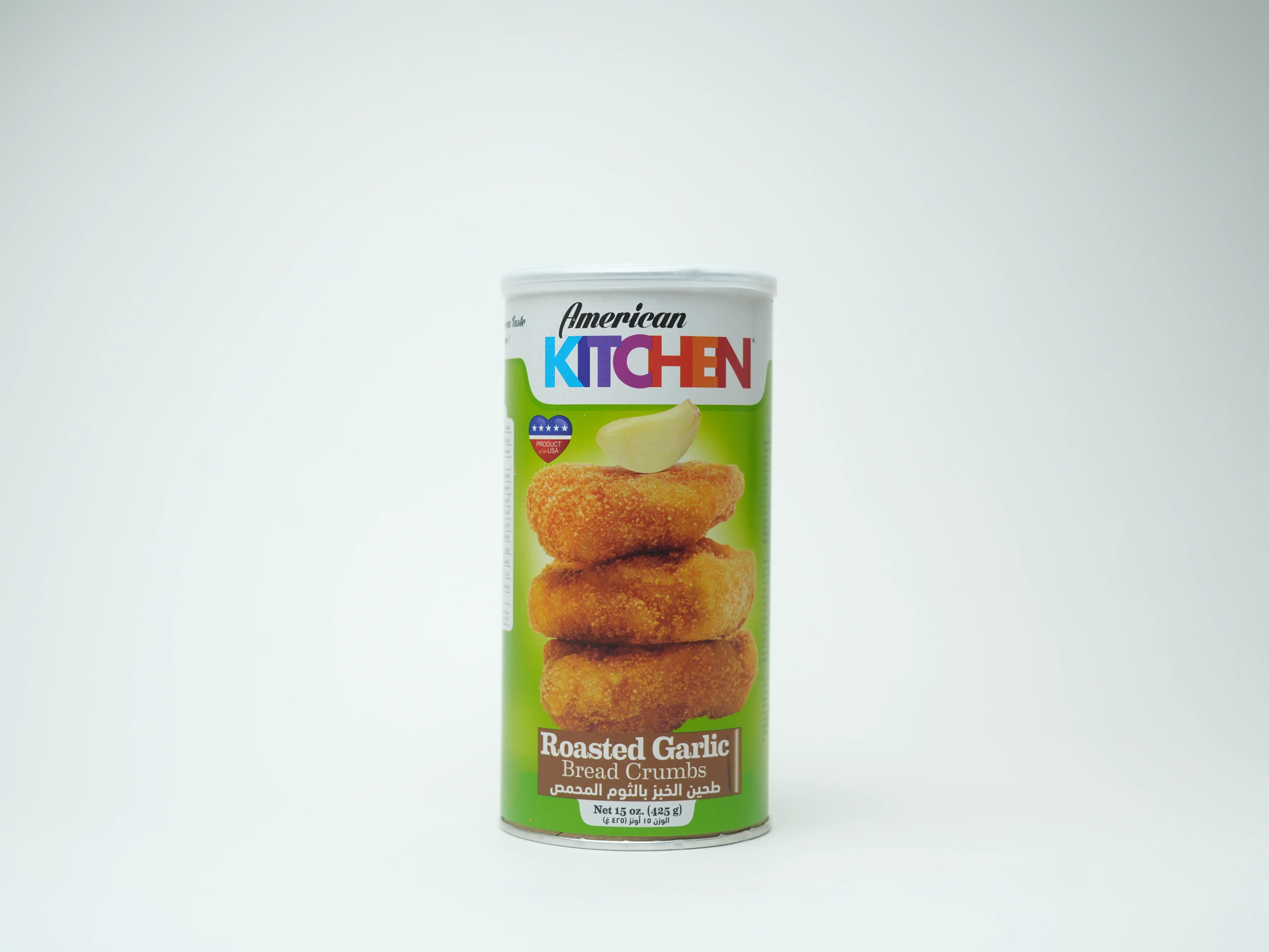 American Kitchen Garlic Bread Crumbs 15 oz