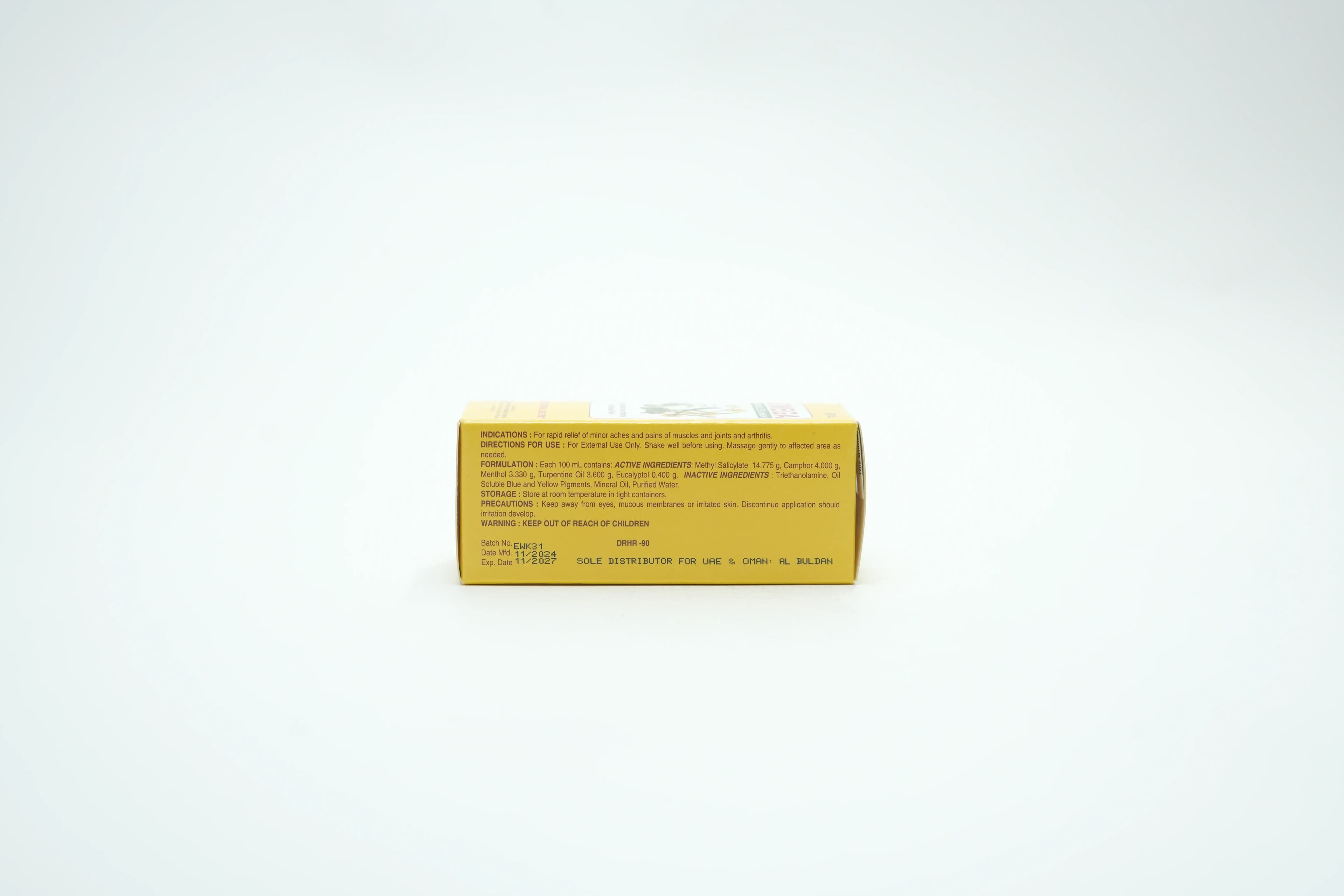 Omega Pain Killer Liniment Oil  60 ml