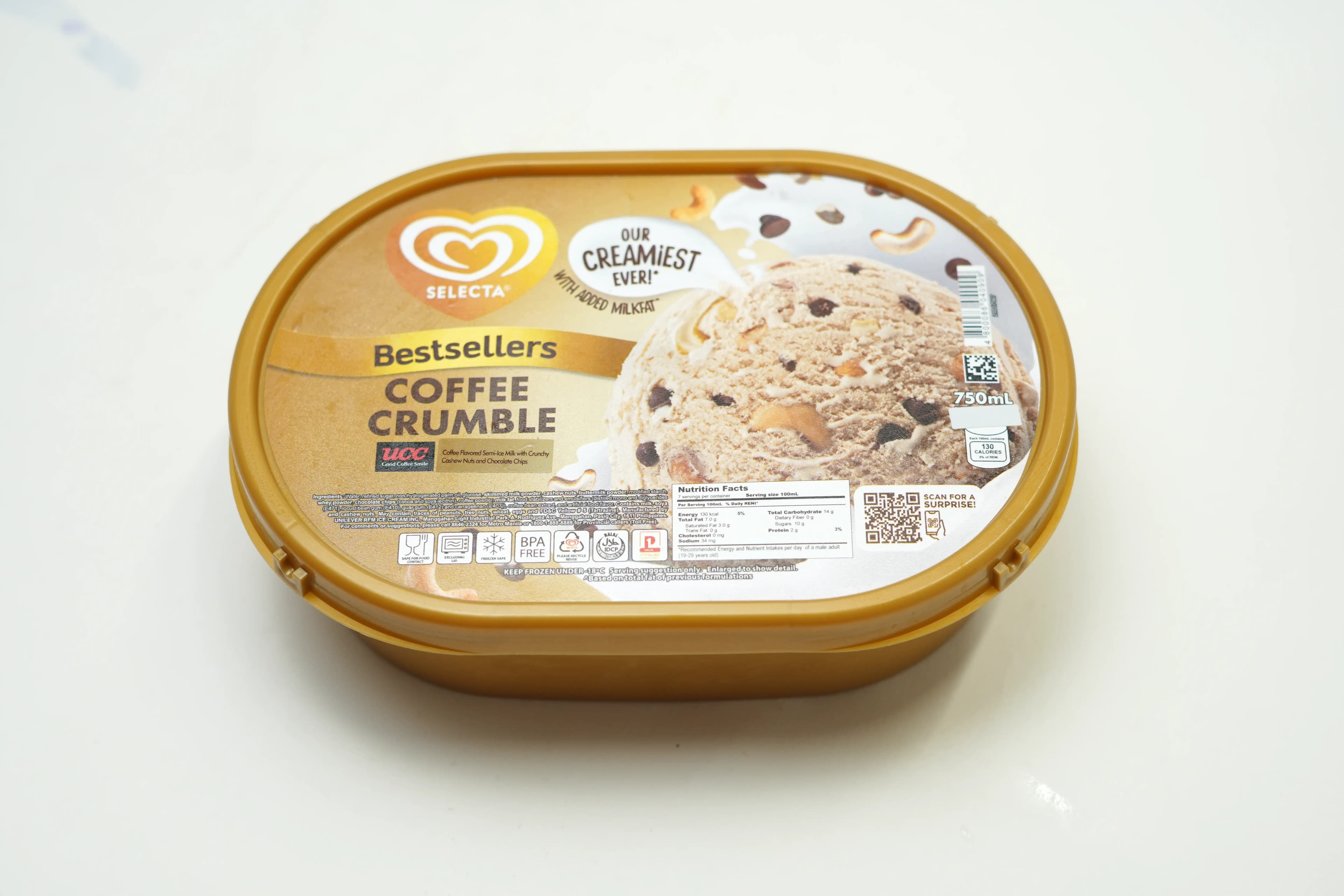 Selecta Supreme Coffee Crumble 750 ml