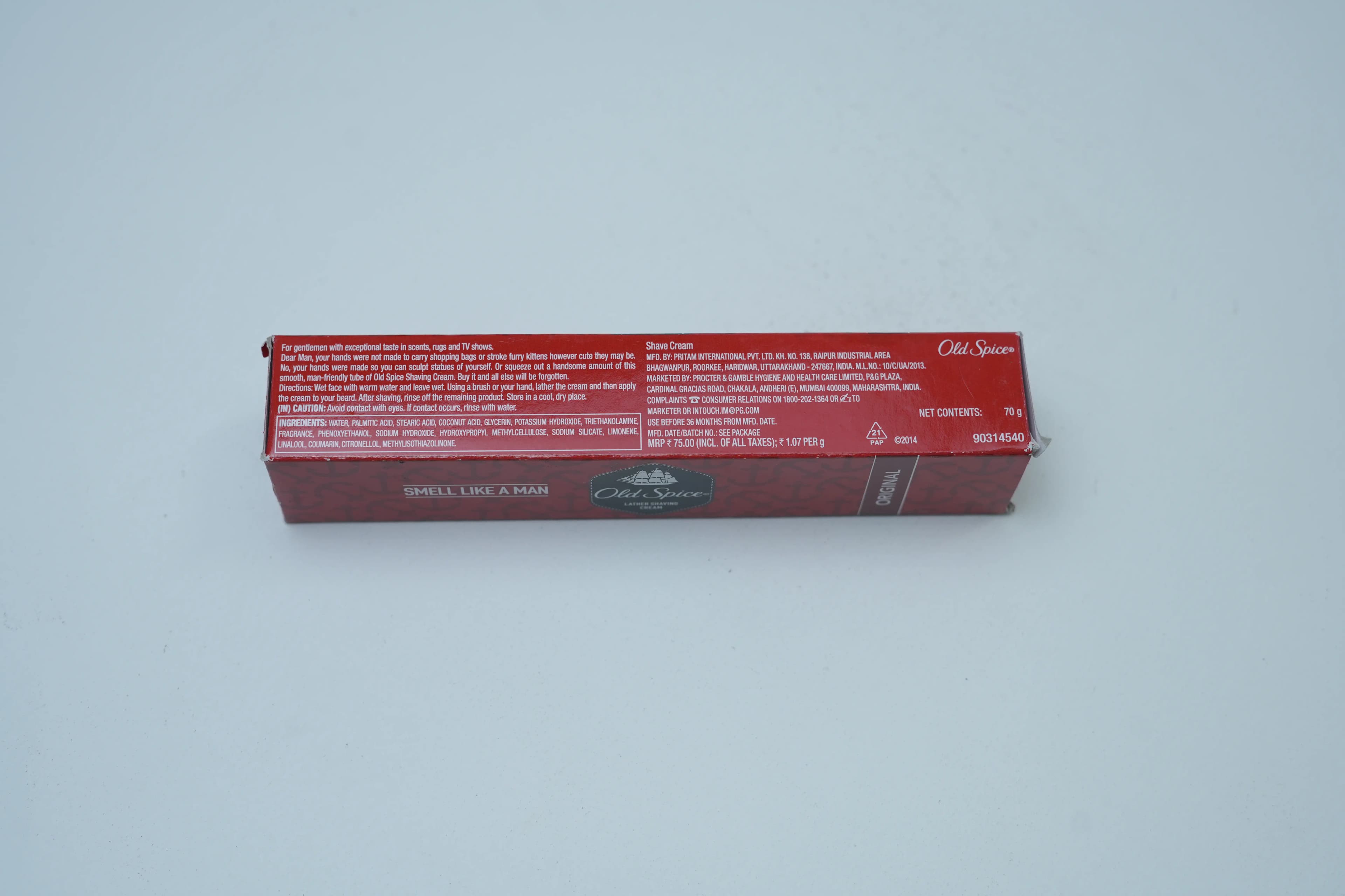Old Spice Lather Shaving Cream Original 70 g