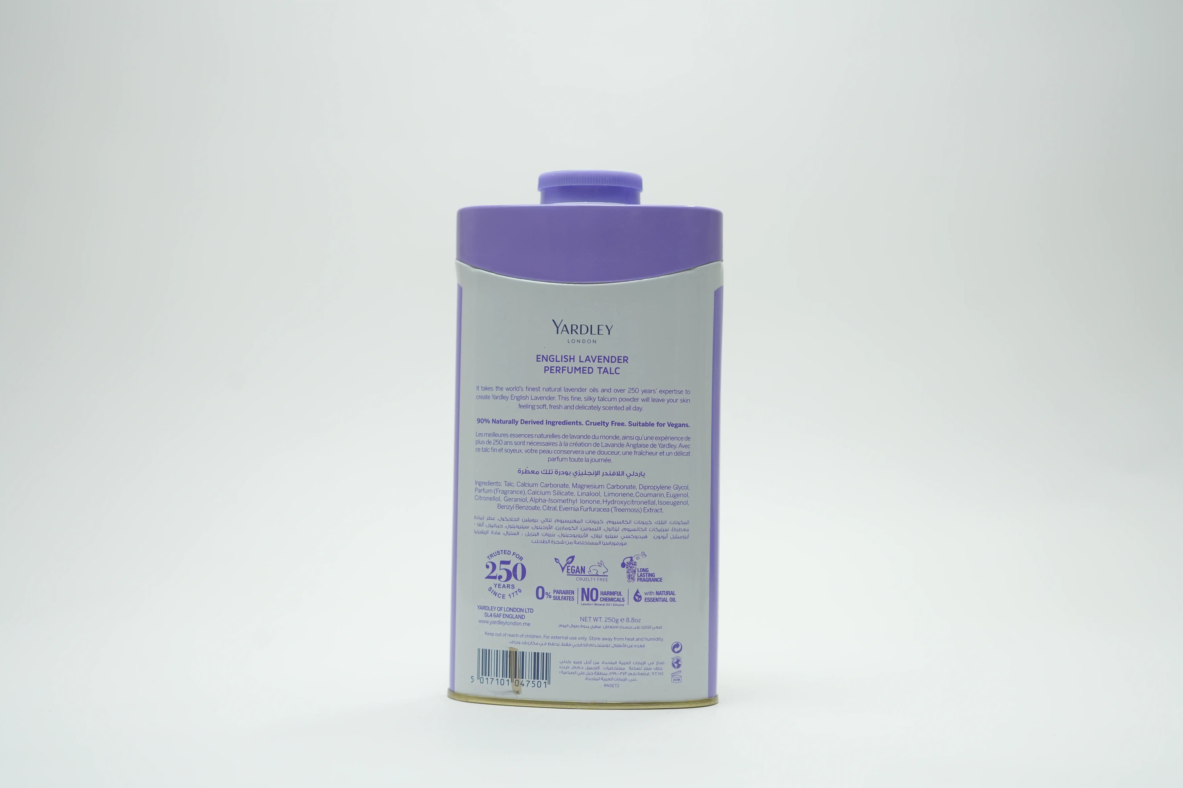 Yardley Lavender Talc 250 g