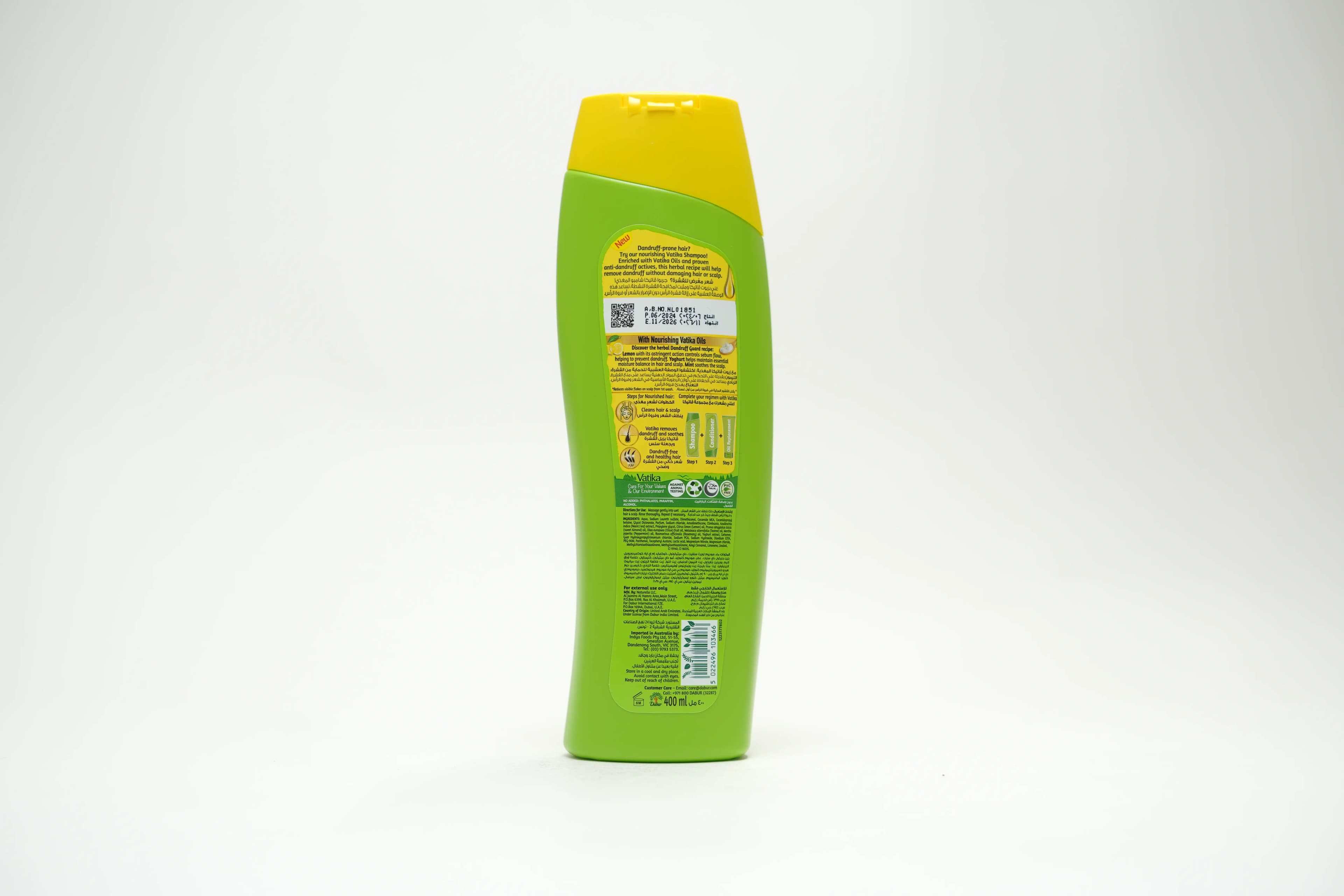 Dabur Vatika Dandruff Guard Shampoo 400 ml