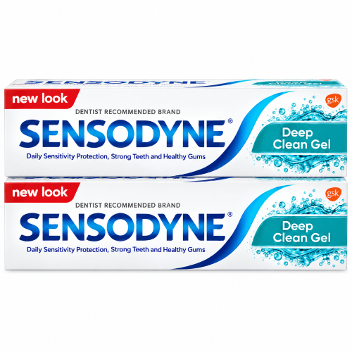 Sensodyn Deep Clean Gel Toothpaste 75Ml 1+1 Free