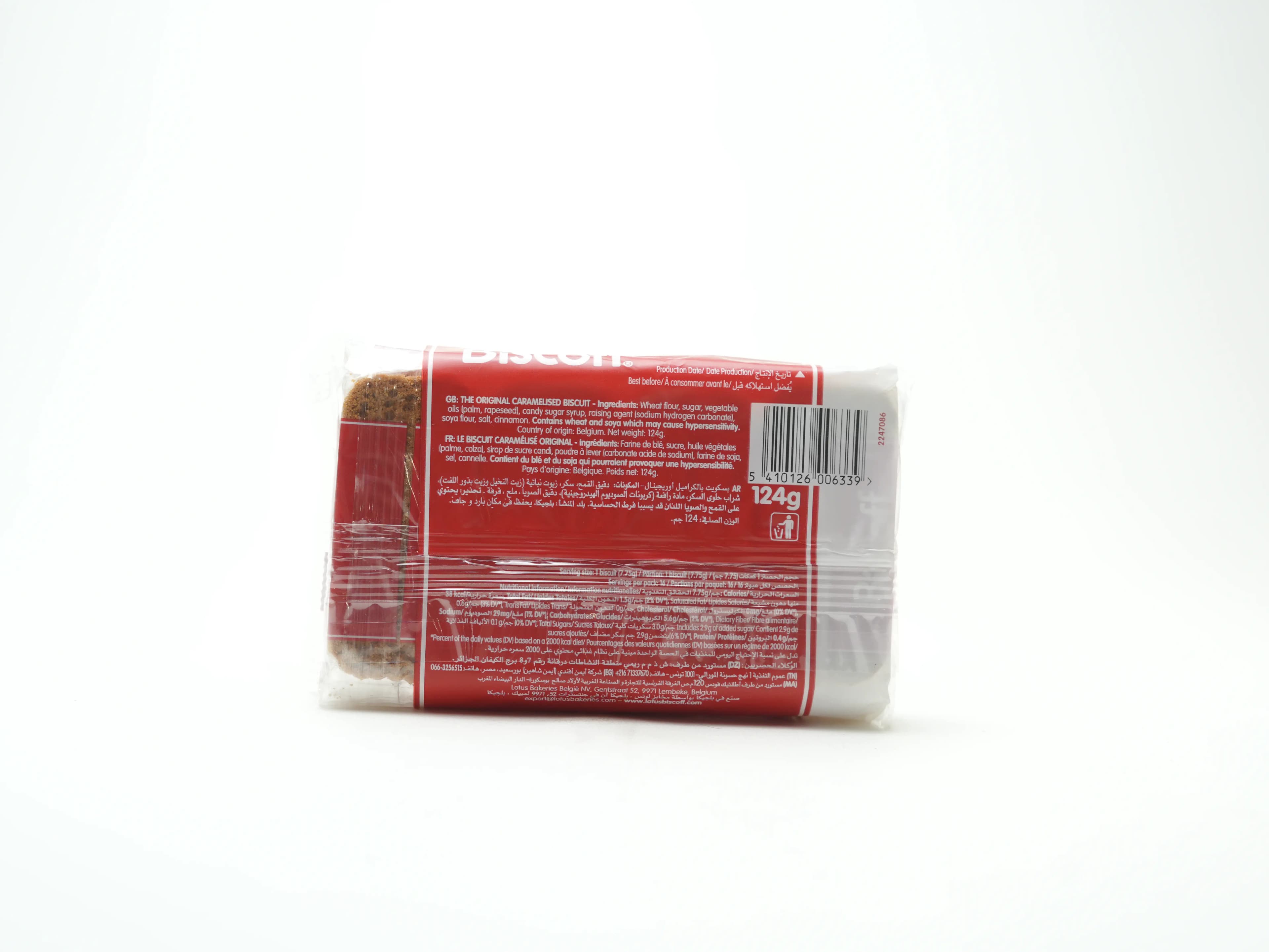 Lotus Biscoff Biscuits 124 g