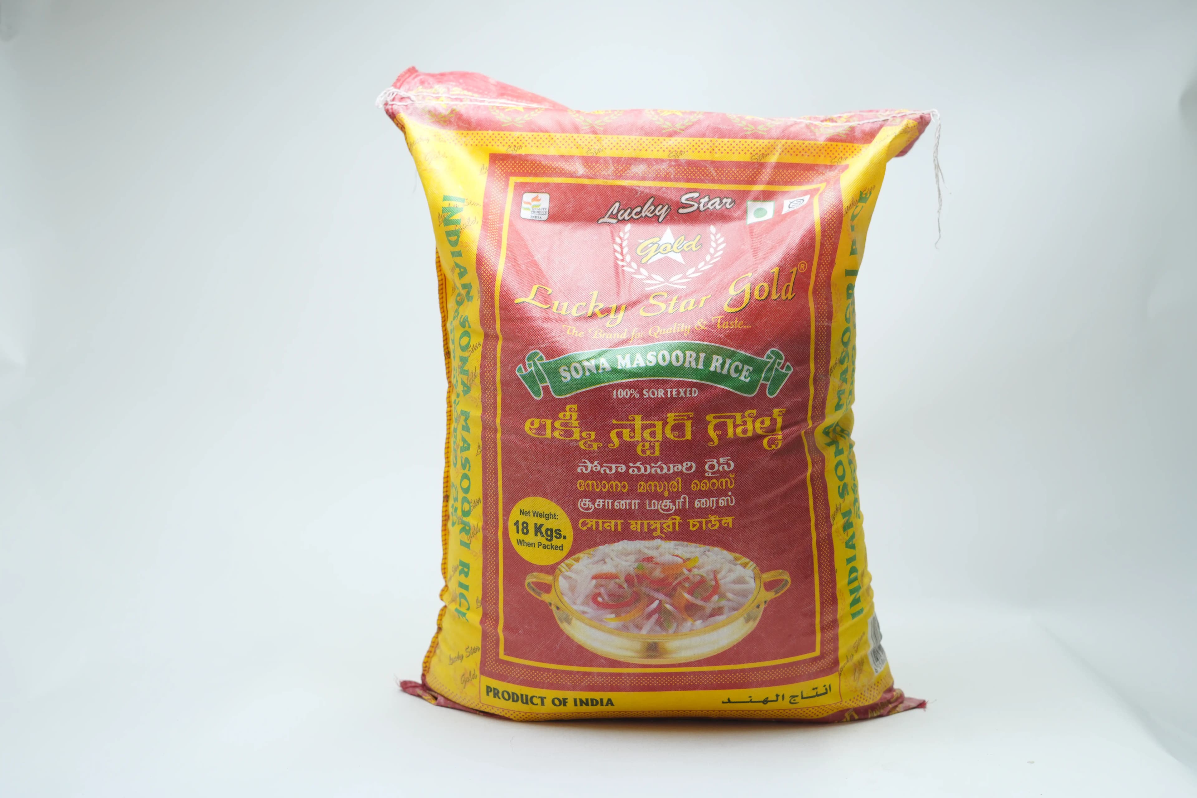 Lucky Star Gold Sona Masoori Rice 18 kg
