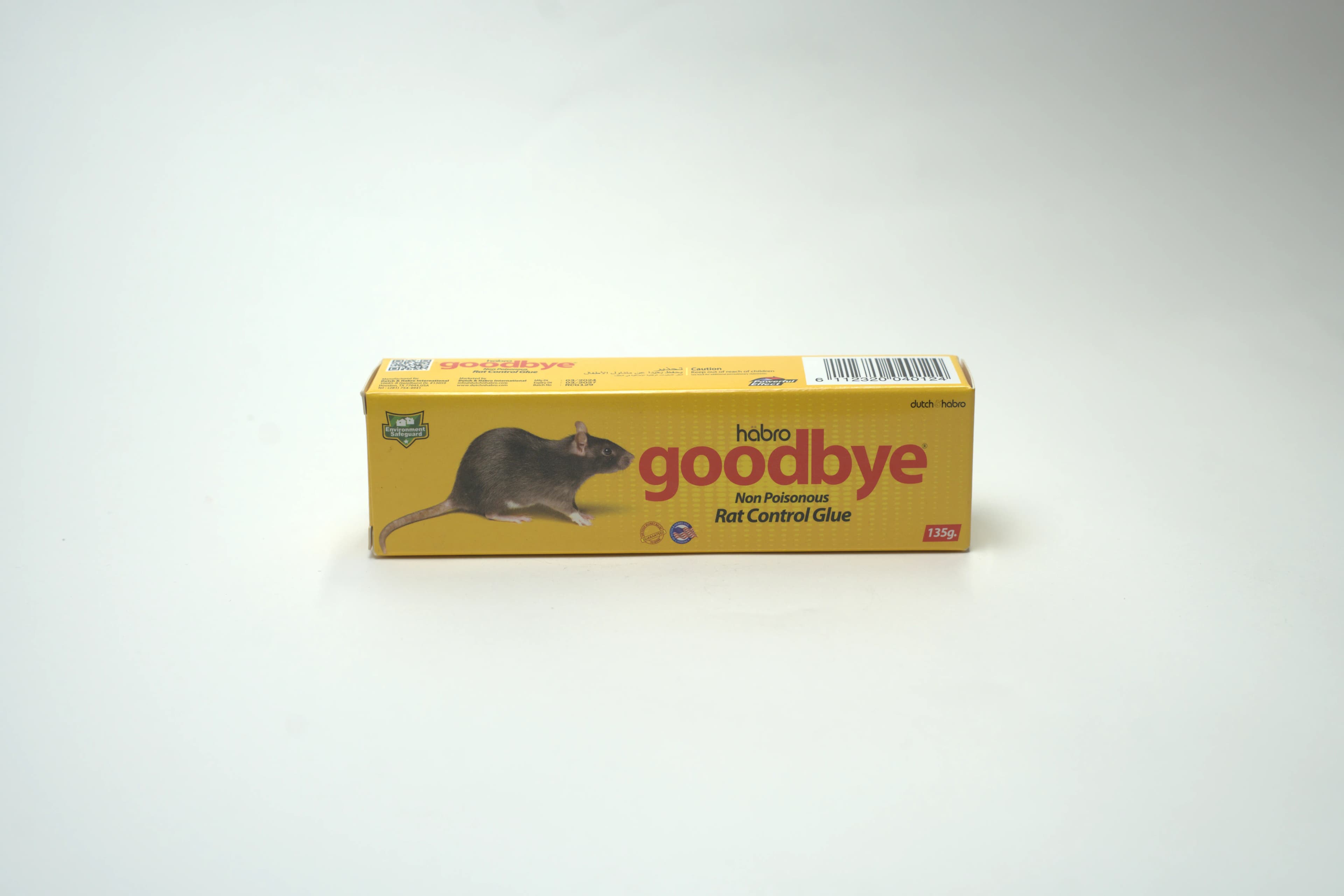 Goodbye Non Poisonous Rat Glue 135 g