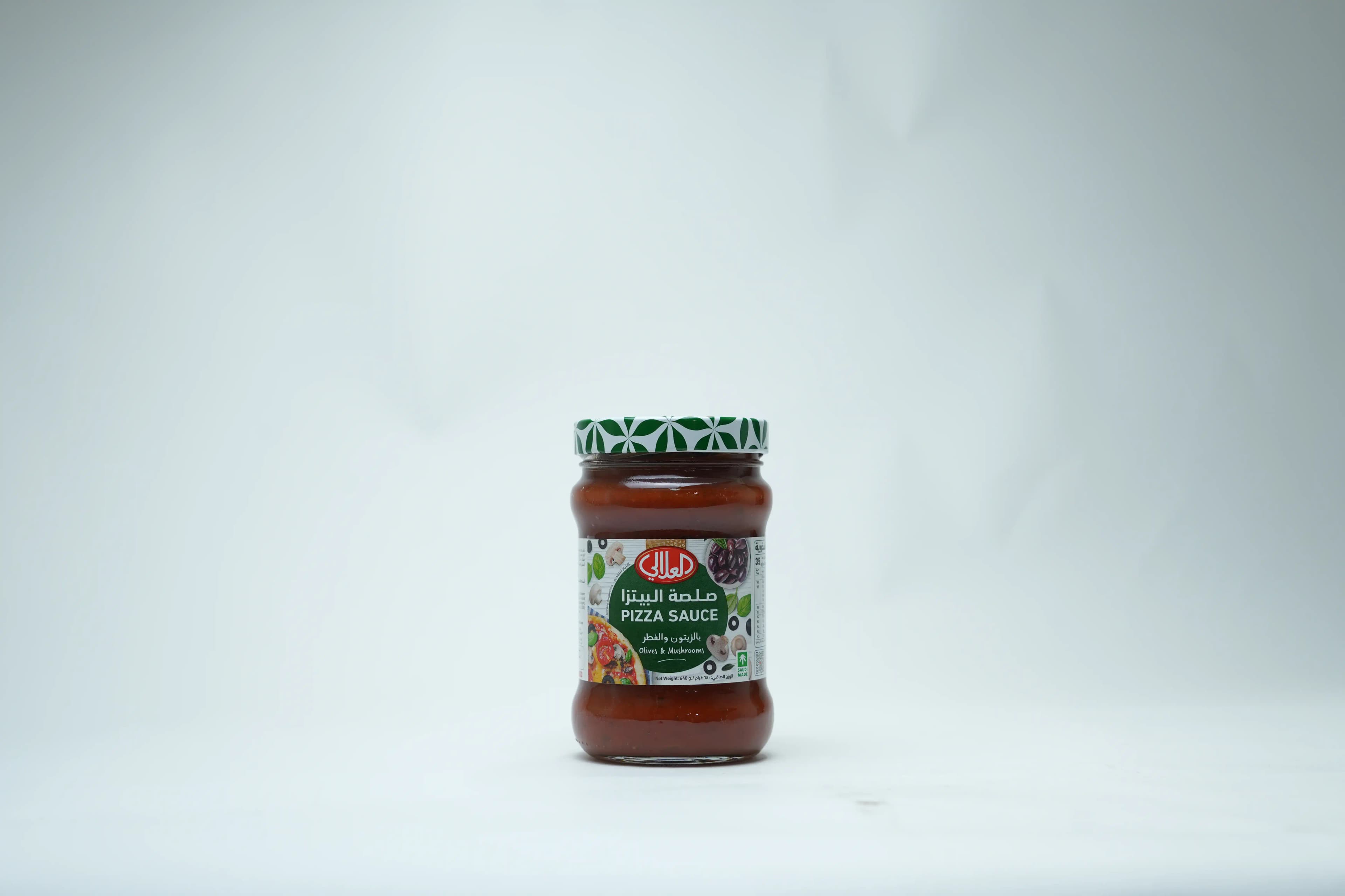 Al Alali Olive And Mushroom Pizza Sauce 640 g