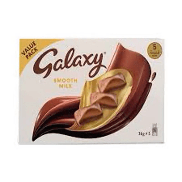 Galaxy Smooth Milk Chocolate 5 X 36 g