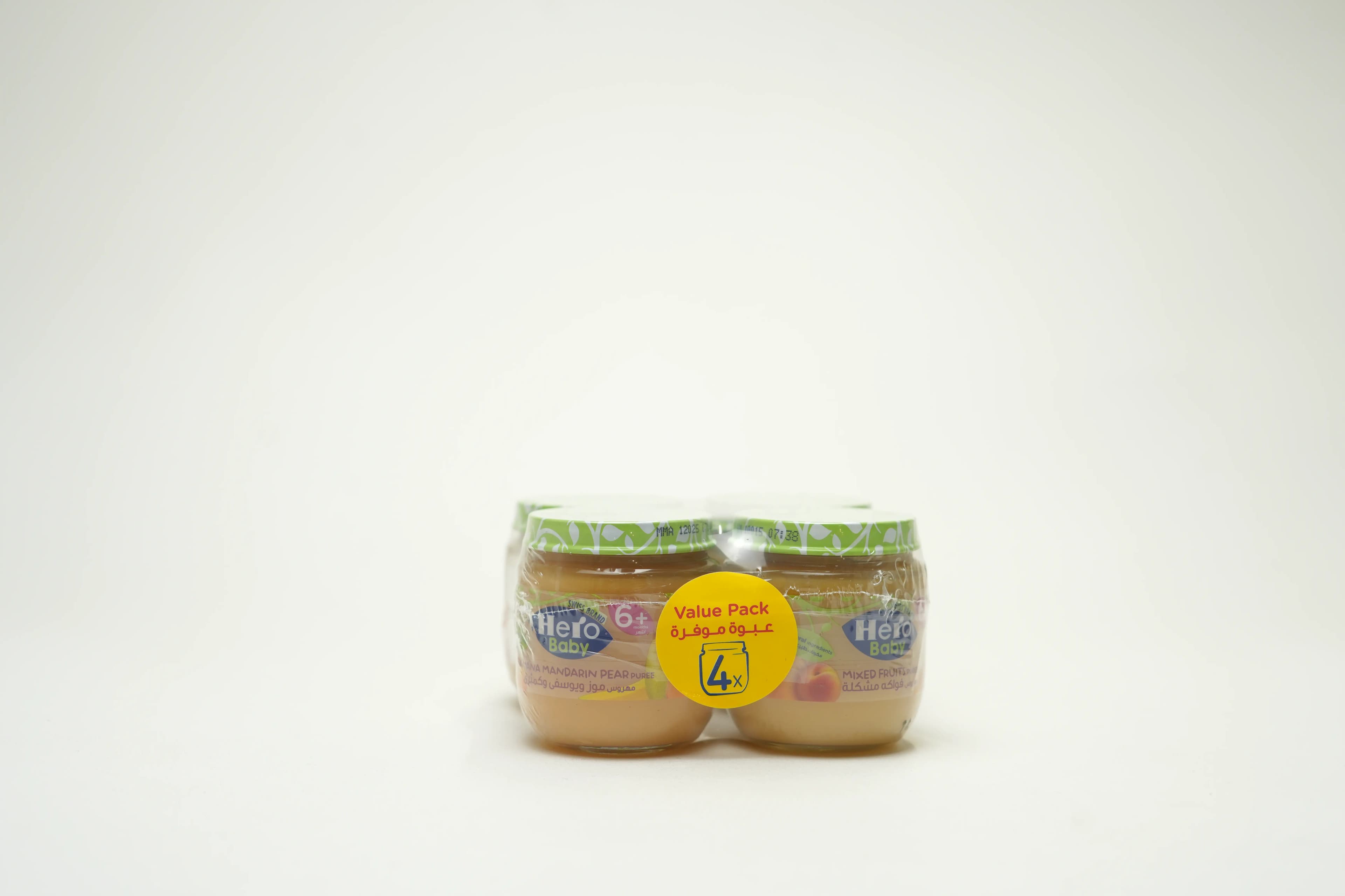 Hero Baby Food Jar Mixed Fruits 2*125 g