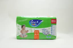 Fine Baby Diaper Jumbo Pack Large 7-14Kg 48 pcs - image 1