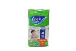 Fine Baby Diaper Jumbo Pack Large 7-14Kg 48 pcs - image 4
