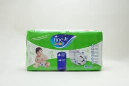 Fine Baby Diaper Jumbo Pack Large 7-14Kg 48 pcs - image 3