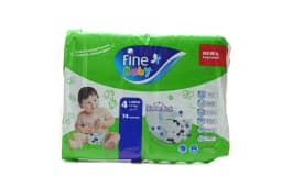 Fine Baby Diaper Mega Pack Large 7-14 Kg 74 pcs - image 2