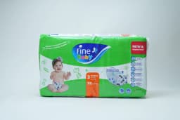 Fine Baby Diaper Jumbo Pack Medium 4-9Kg 52 pcs - image 4