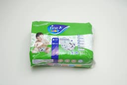 Fine Baby Diaper Fast Sorption Large 6 pcs - image 2
