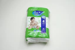 Fine Baby Diaper Fast Sorption Large 6 pcs - image 1