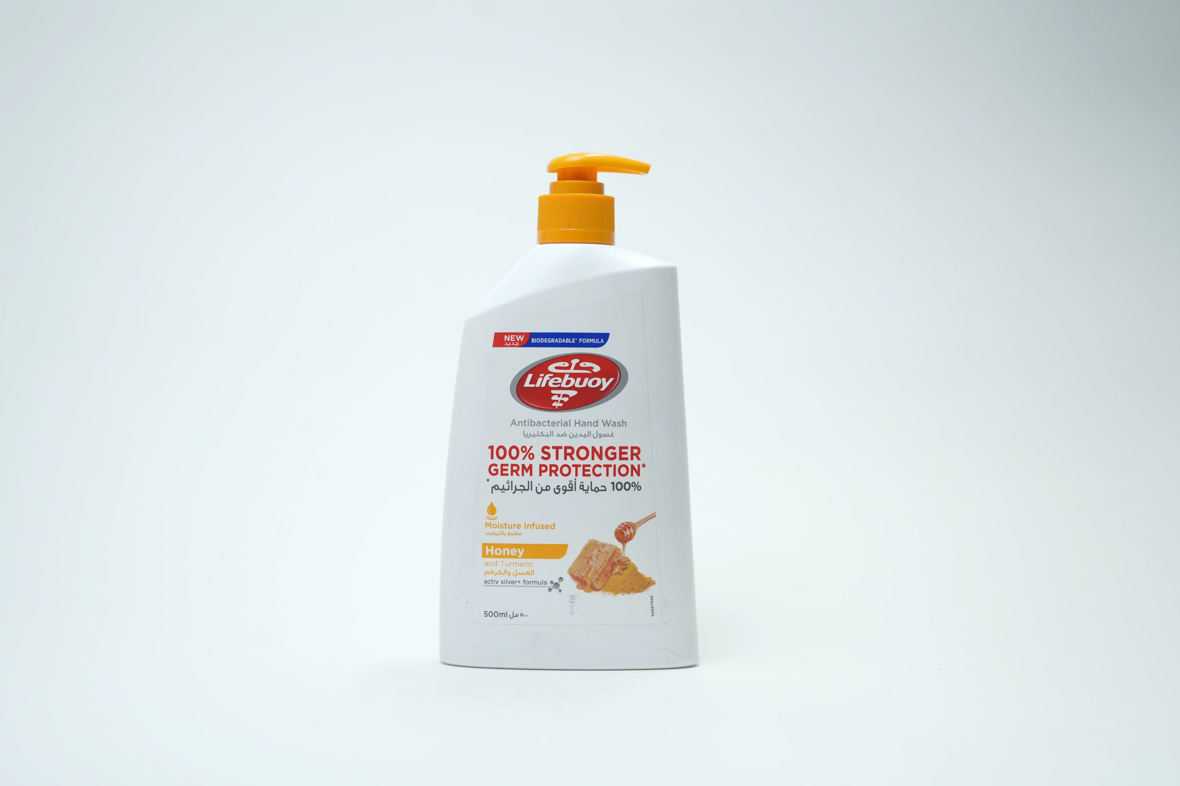 Lifebuoy Hand Wash Honey Turmeric Jar 500 ml