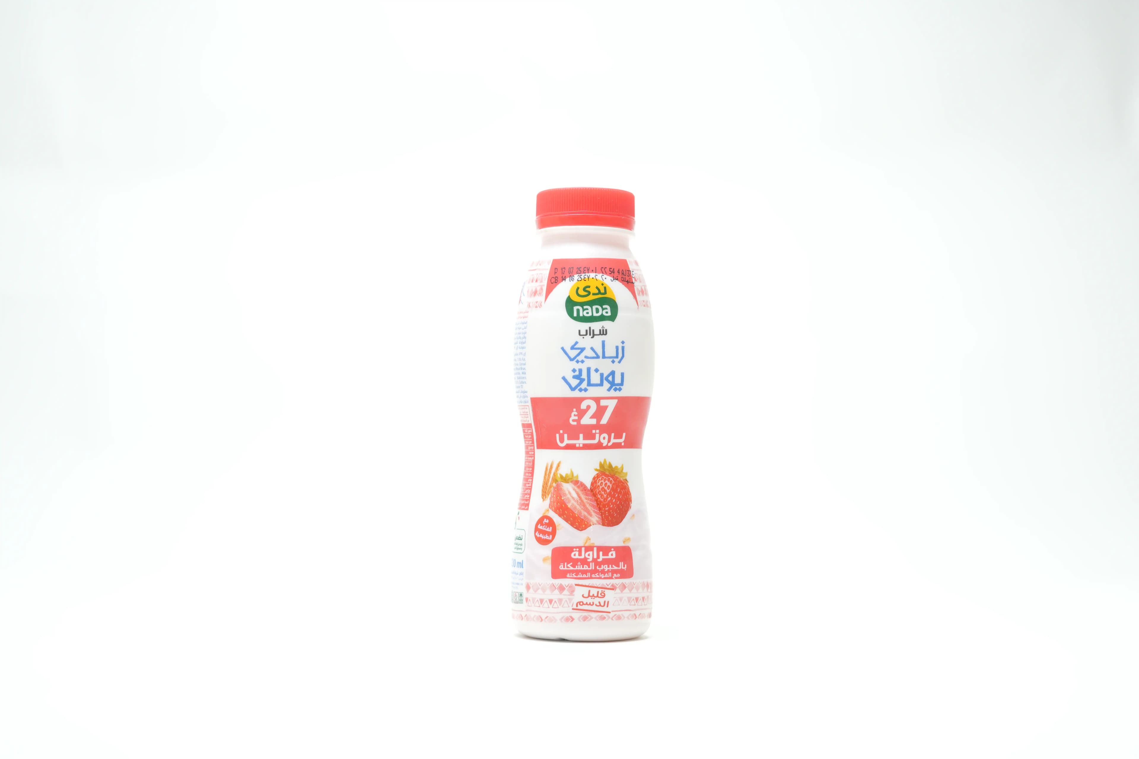 Nada Strawberry W Cereal Drinking Greek Yoghurt 330 ml