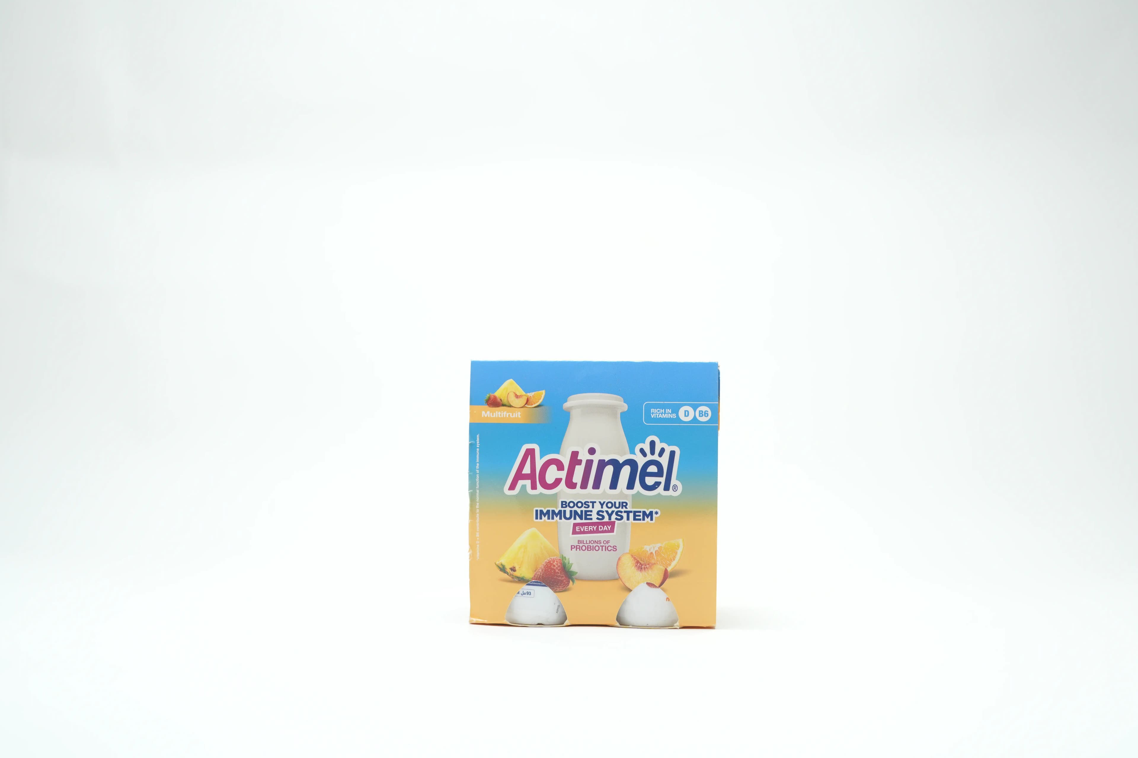 Actimel Dairy Drink Multi Fruits 4 X 93 ml