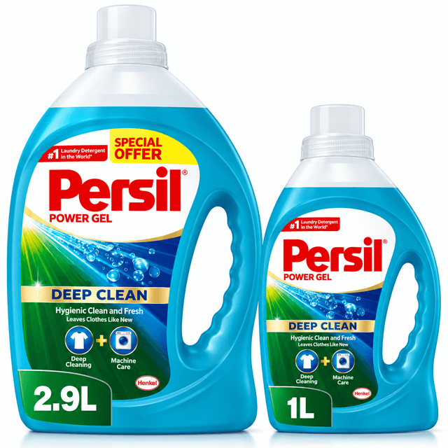 Persil Power Gel Liquid Auto 2.9Ltr+950Ml
