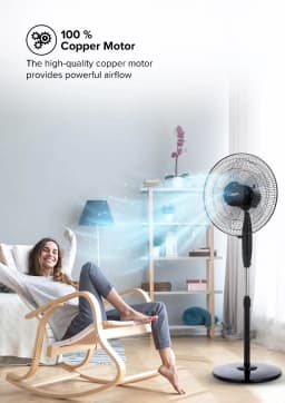 Clikon Ck2035 45W Stand Fan  - image 4
