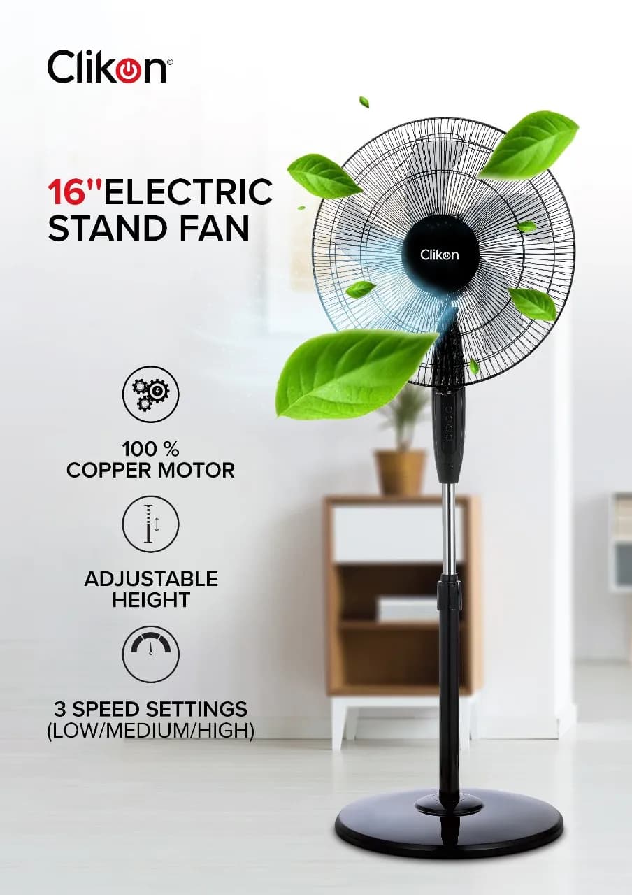 Clikon Ck2035 45W Stand Fan 