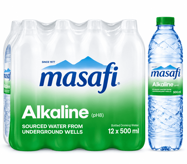 Masafi Miniral Water Alkalife 500Ml X12S