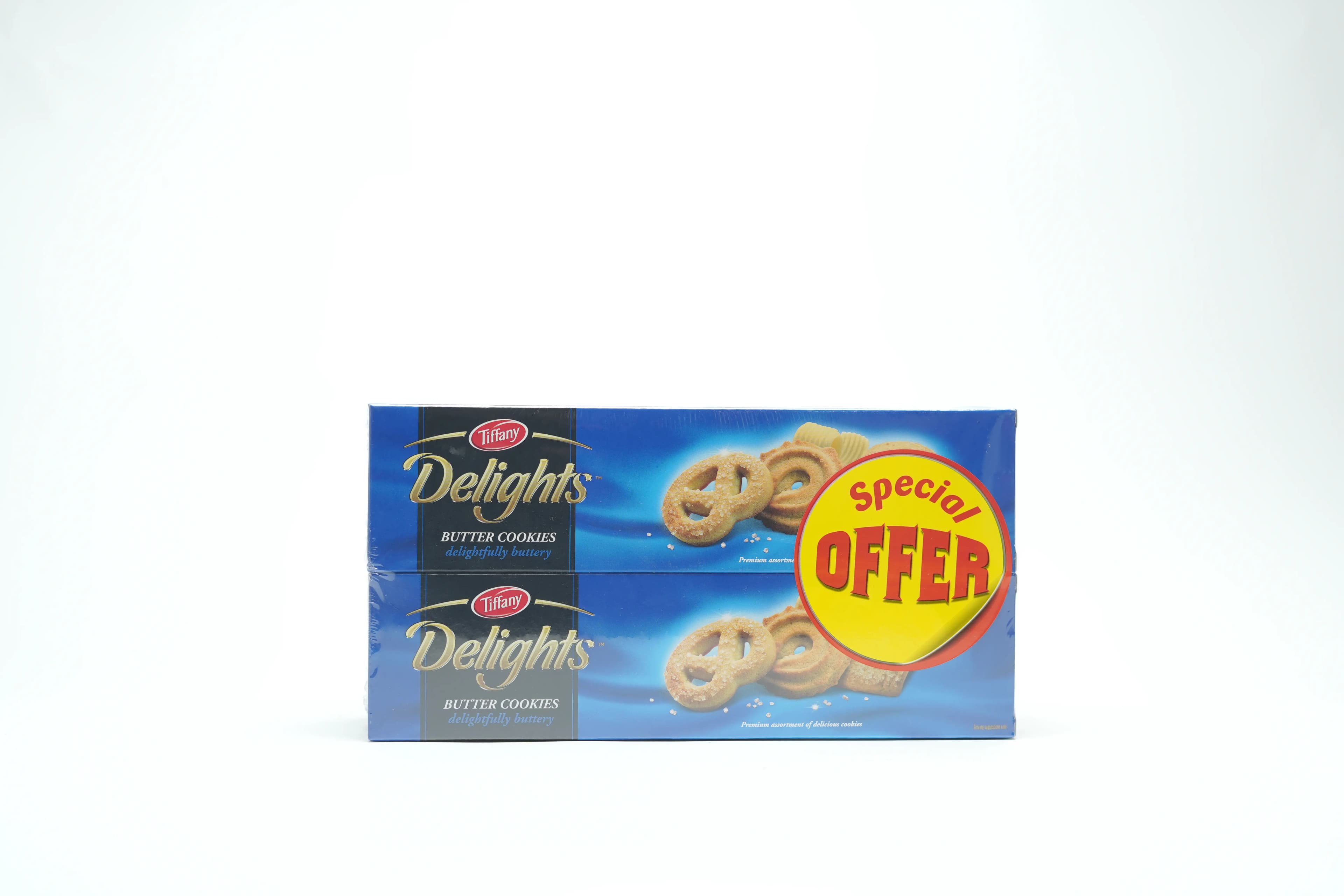 Tiffany Butter Cookies Delights  4 X 80 g