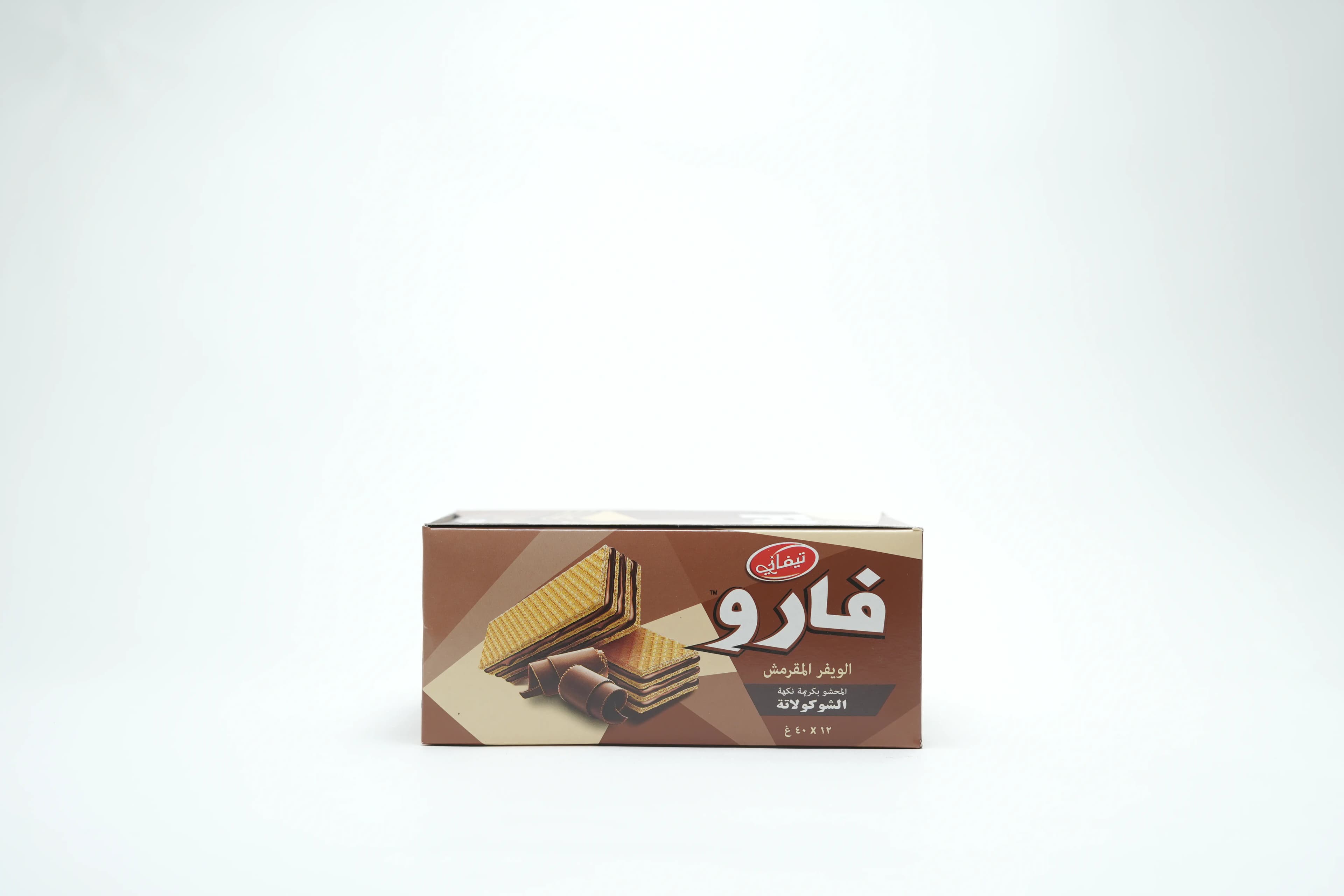 Tiffany Wafer Faro Chocolate 12 X 40 g