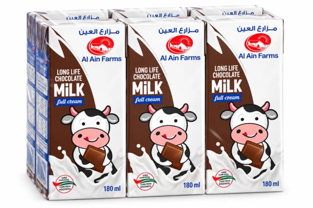 Al Ain Uht Chocolate Milk 6S*180Ml
