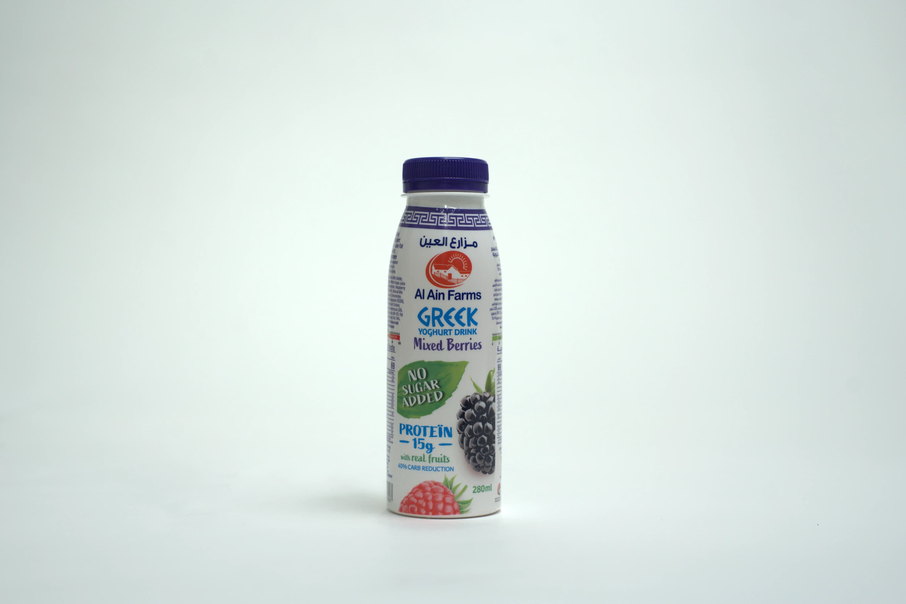Alain Farms Greek Yoghurt Drink Mixed Berries 280 ml