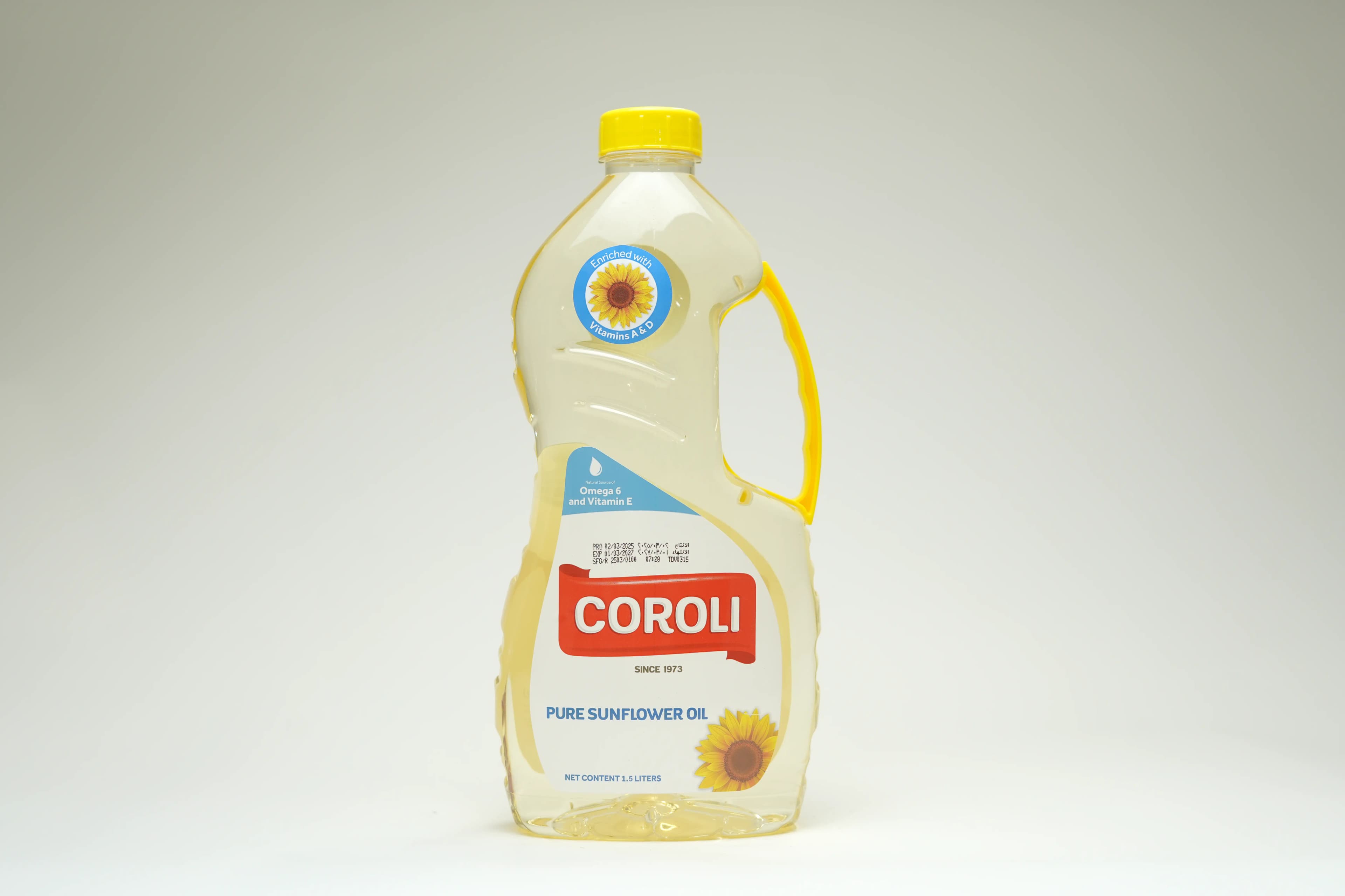 Coroli Sunflower Oil 1.5 Litres