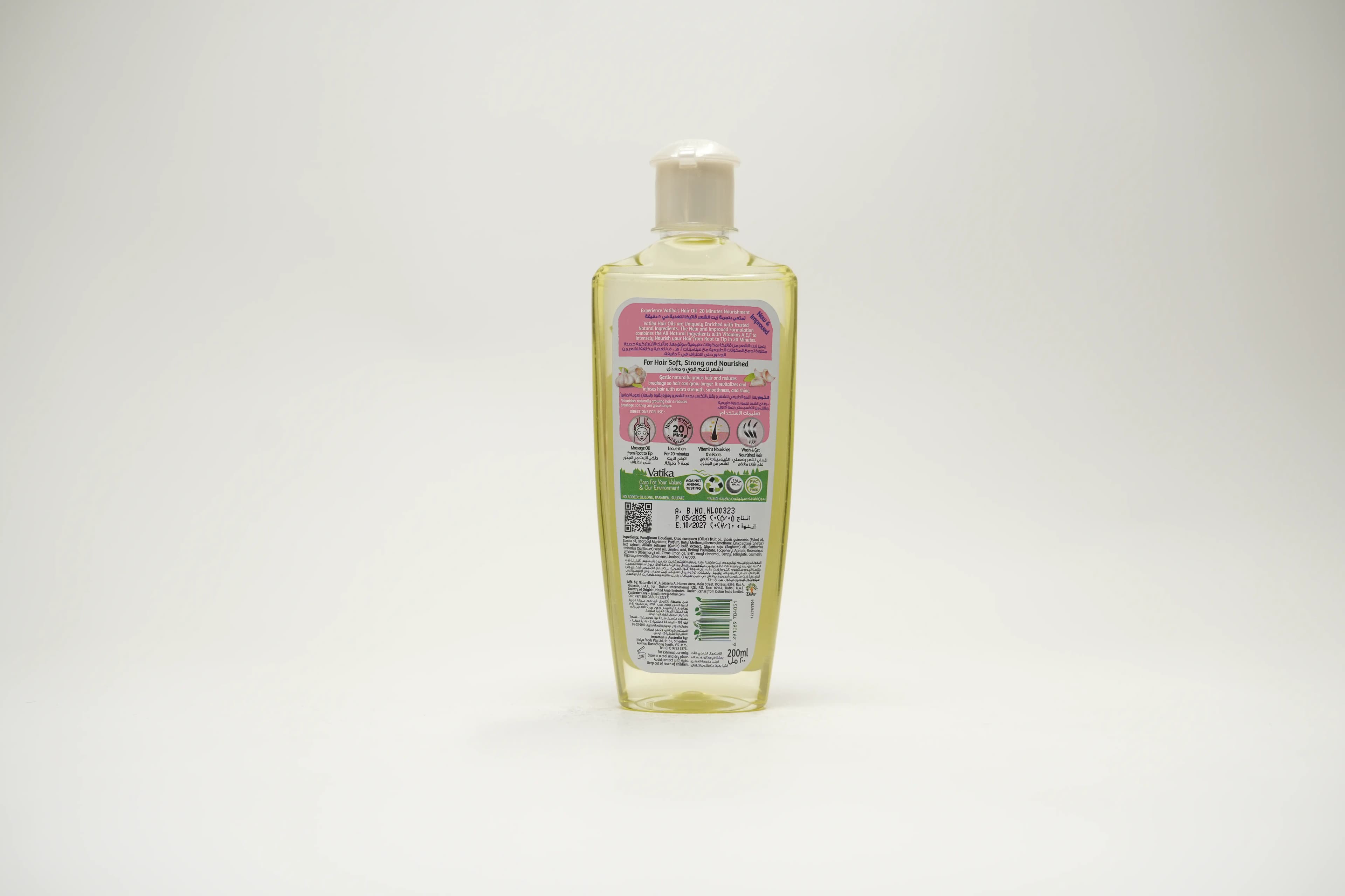 Vatika Garlic Enriched Hair Oil 200 ml