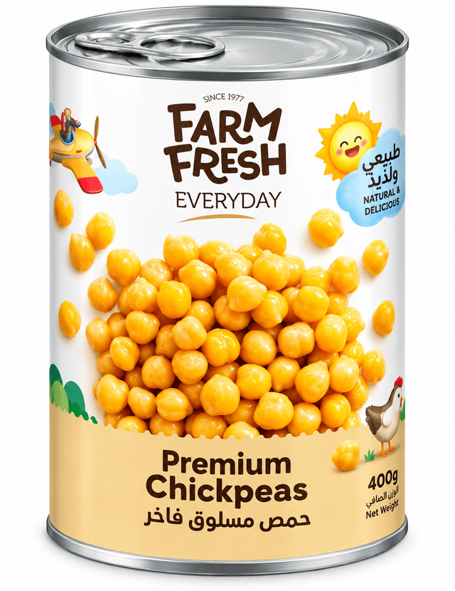 Farm Fresh Chickpeas 400Gm