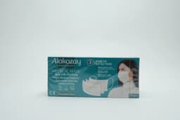 Alokozay White Face Mask 3P 50 pcs - image 1