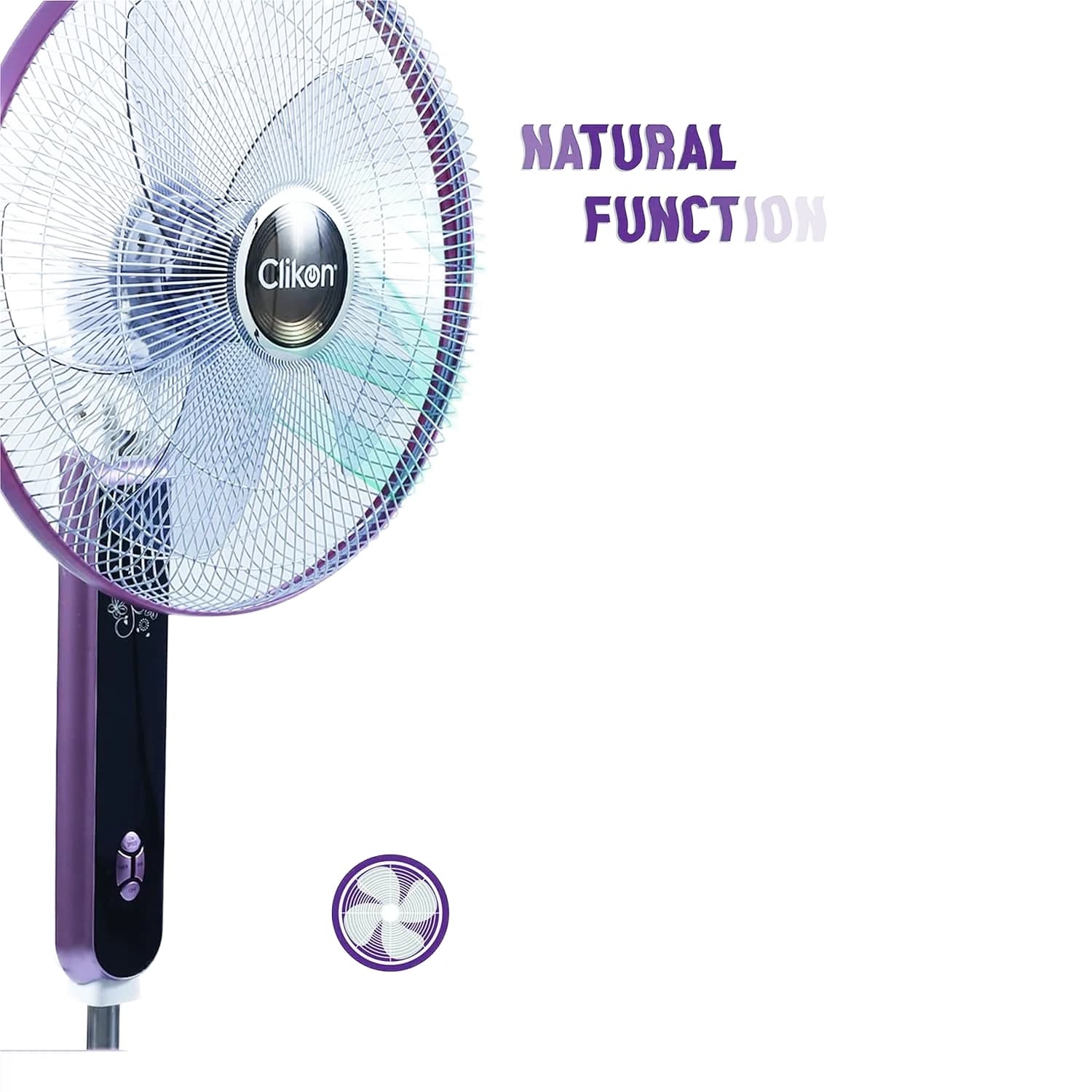 Clikon 16 Inch Stand Fan With Remote Ctrl-Ck2816 
