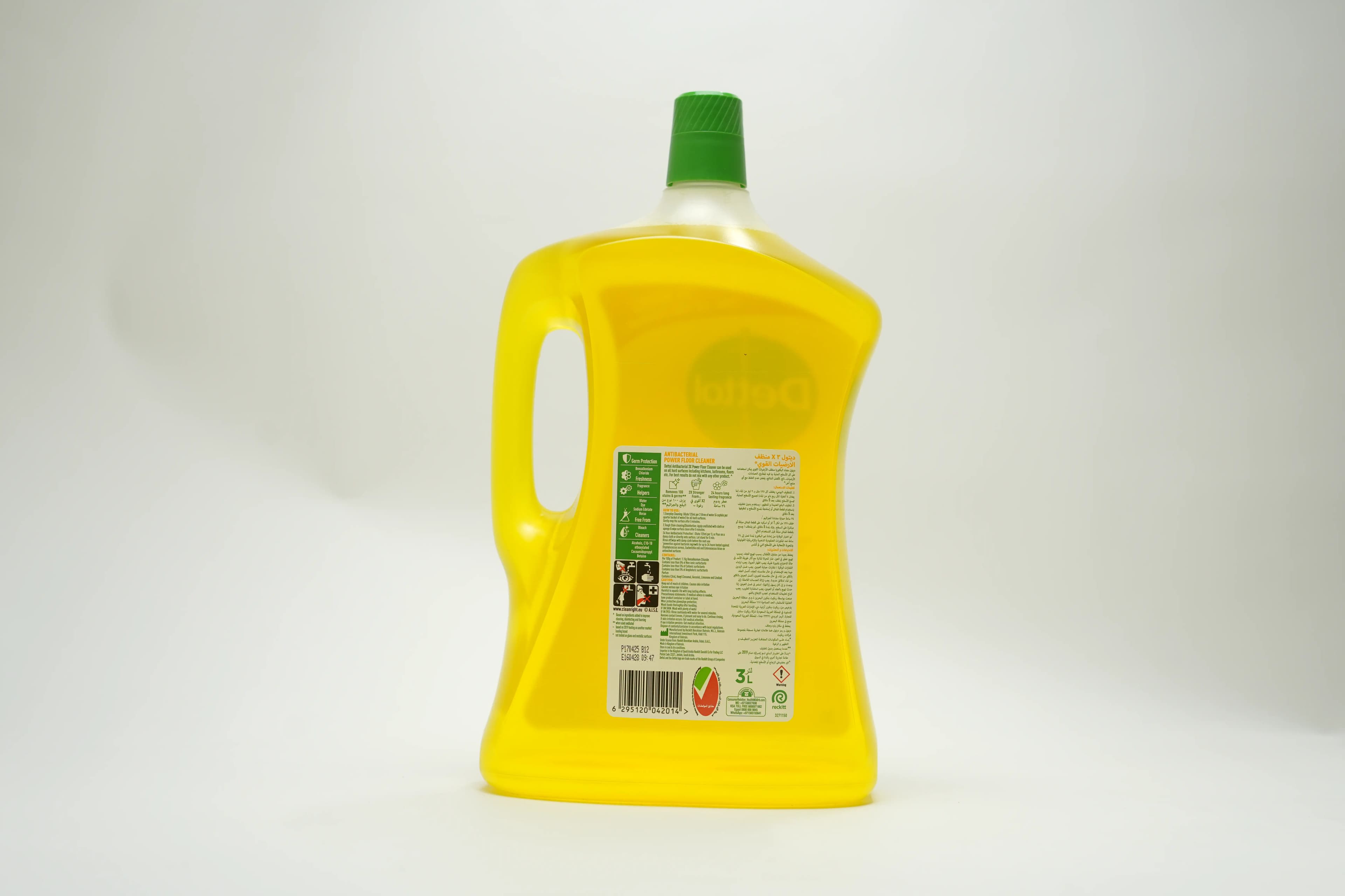 Dettol 4In1 Lemon Multi Action Cleaner 3 Litres
