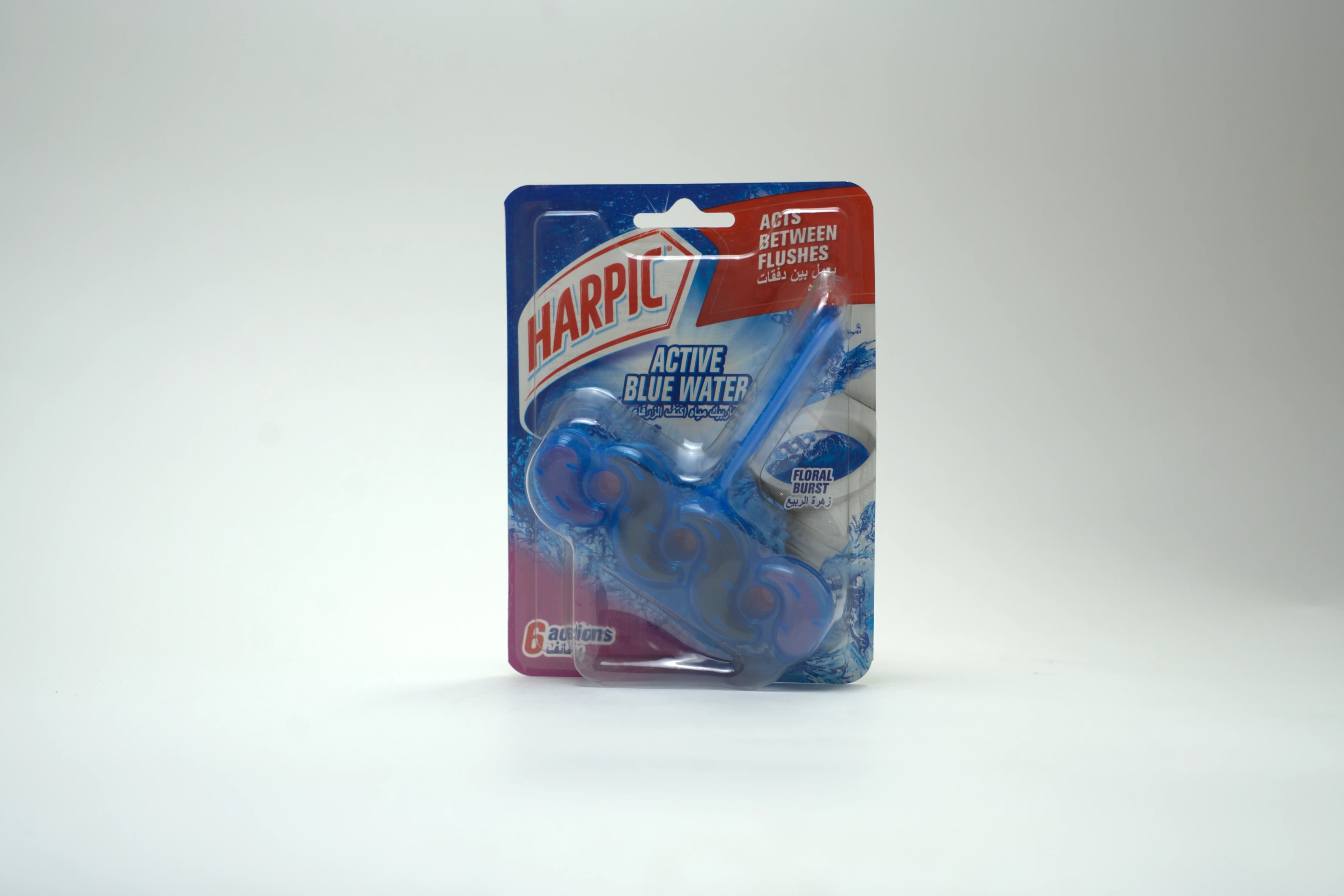 Harpic Toilet Block Blue Floral 1 pcs