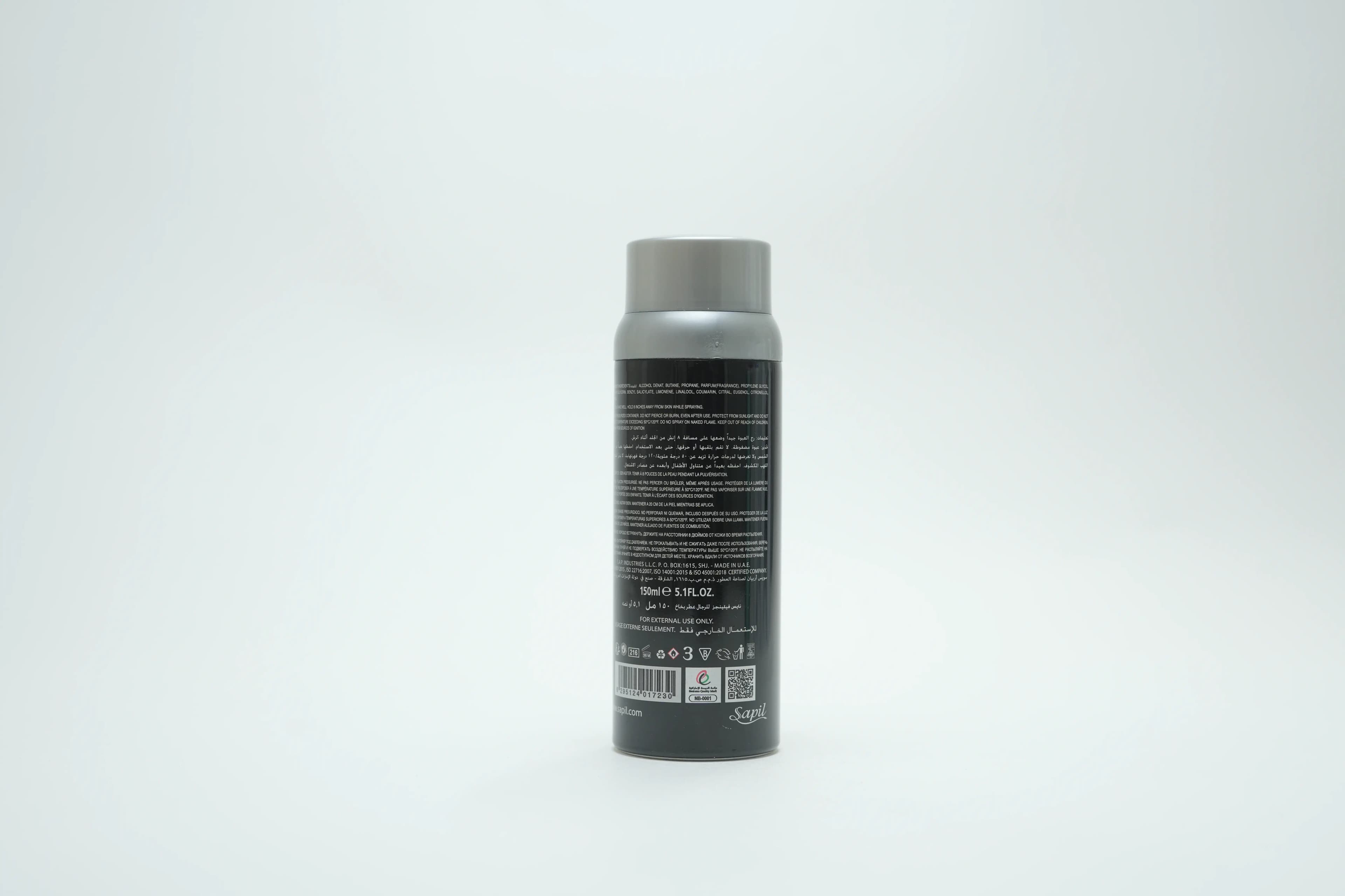 Sapil Nice Feelings Black Deo 150 ml