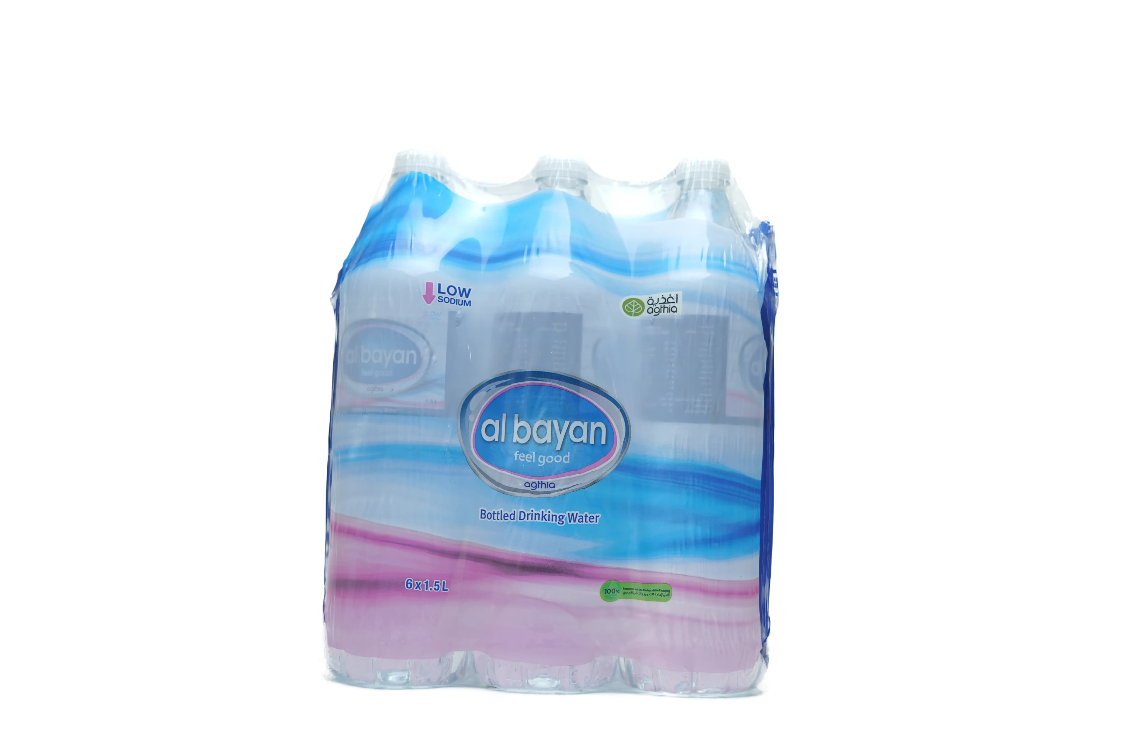 Al Bayan Water Bottle 6 * 1.5  Litres