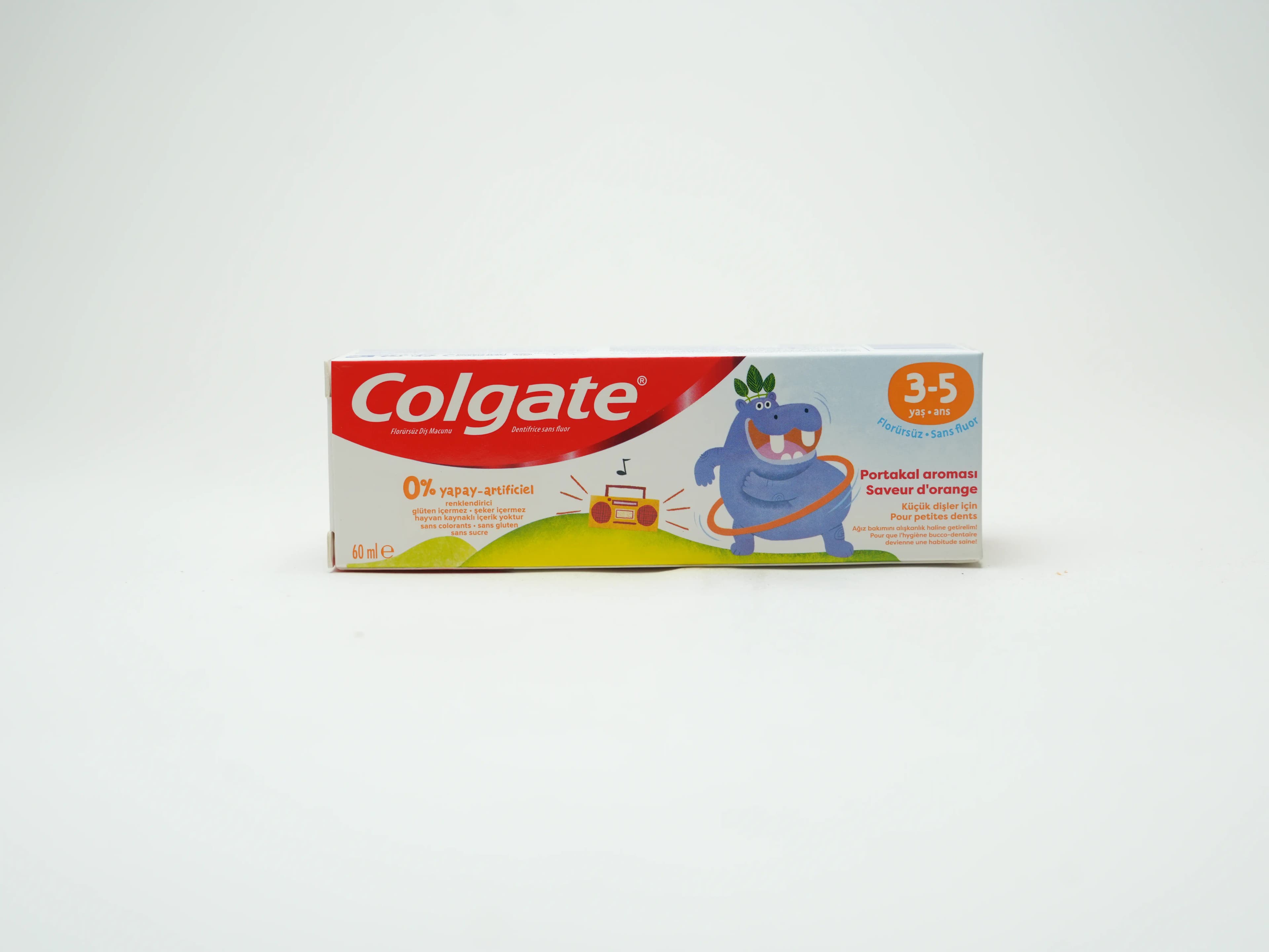 Colgate Kids Free From Colors 3-5 Mint Flavor 60 ml