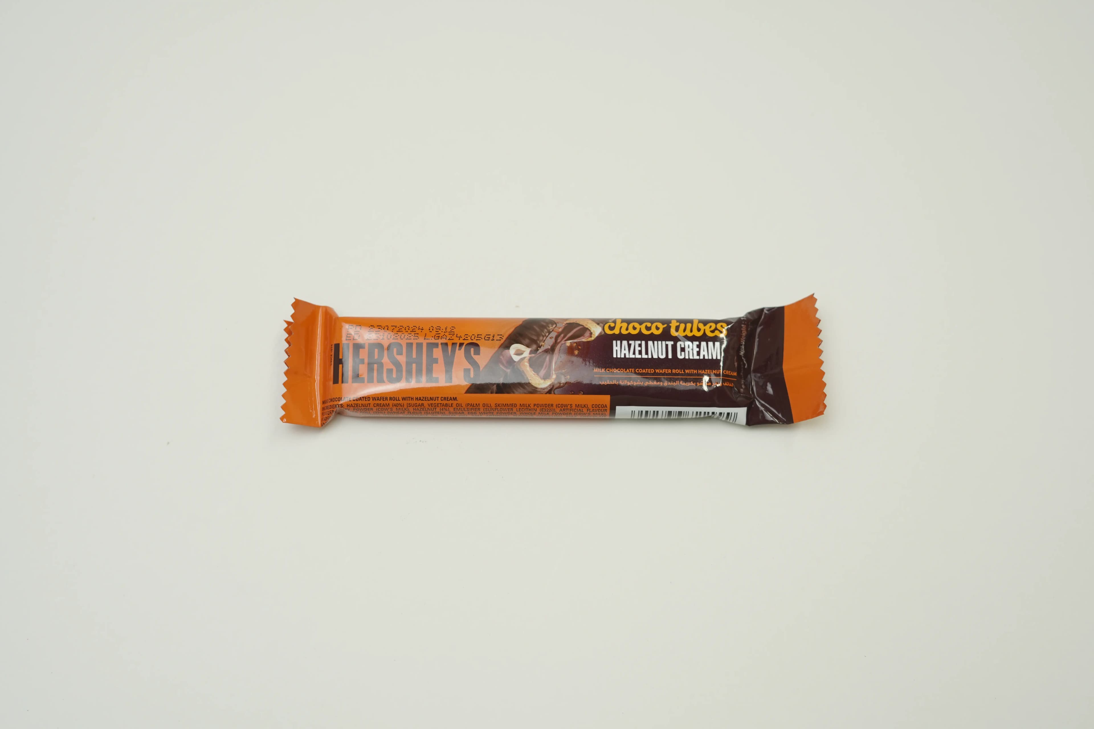 Hershey'S Hazelnut Choco Tubes 18 g